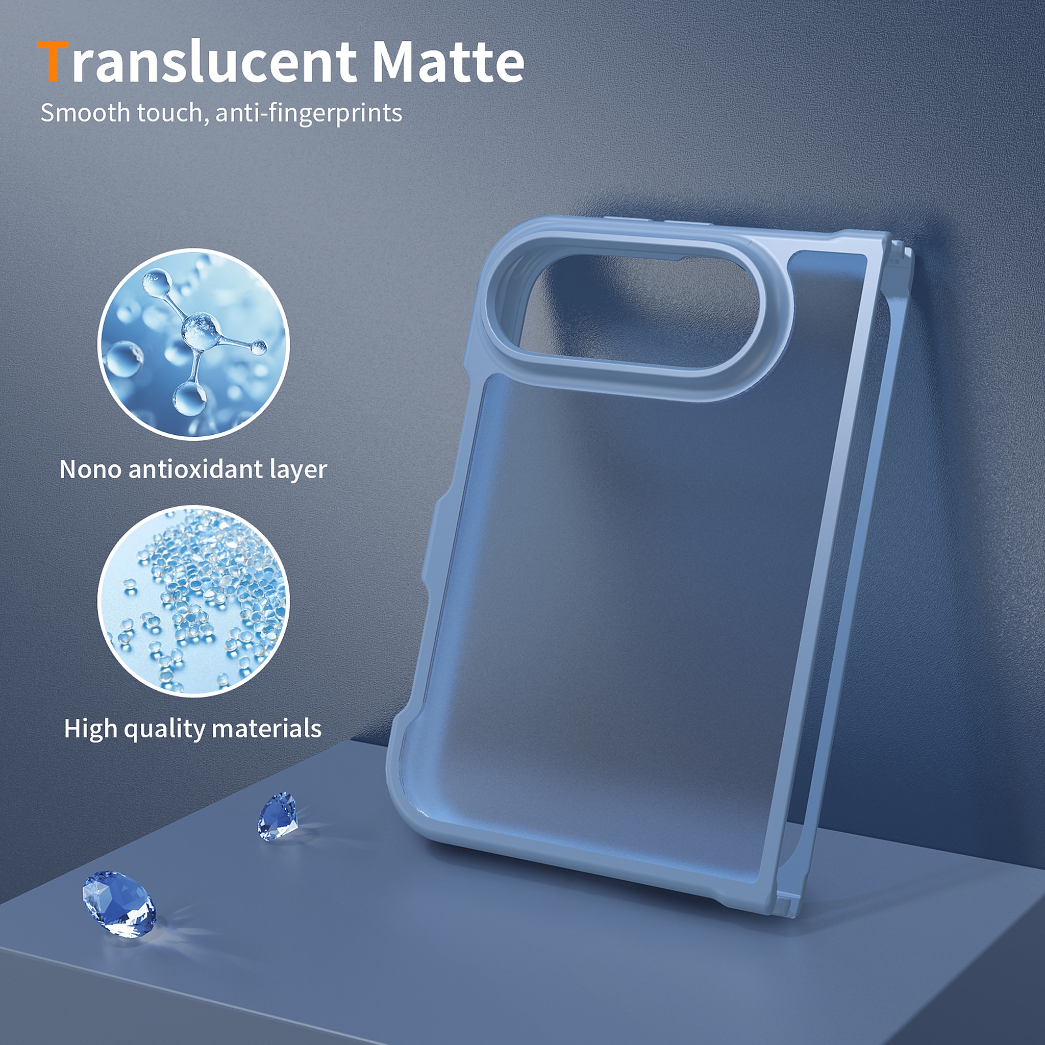 SendaFit Matte Skin-Feel Two-in-One Fold-Open Case for iPhone 18 Fold detail 2