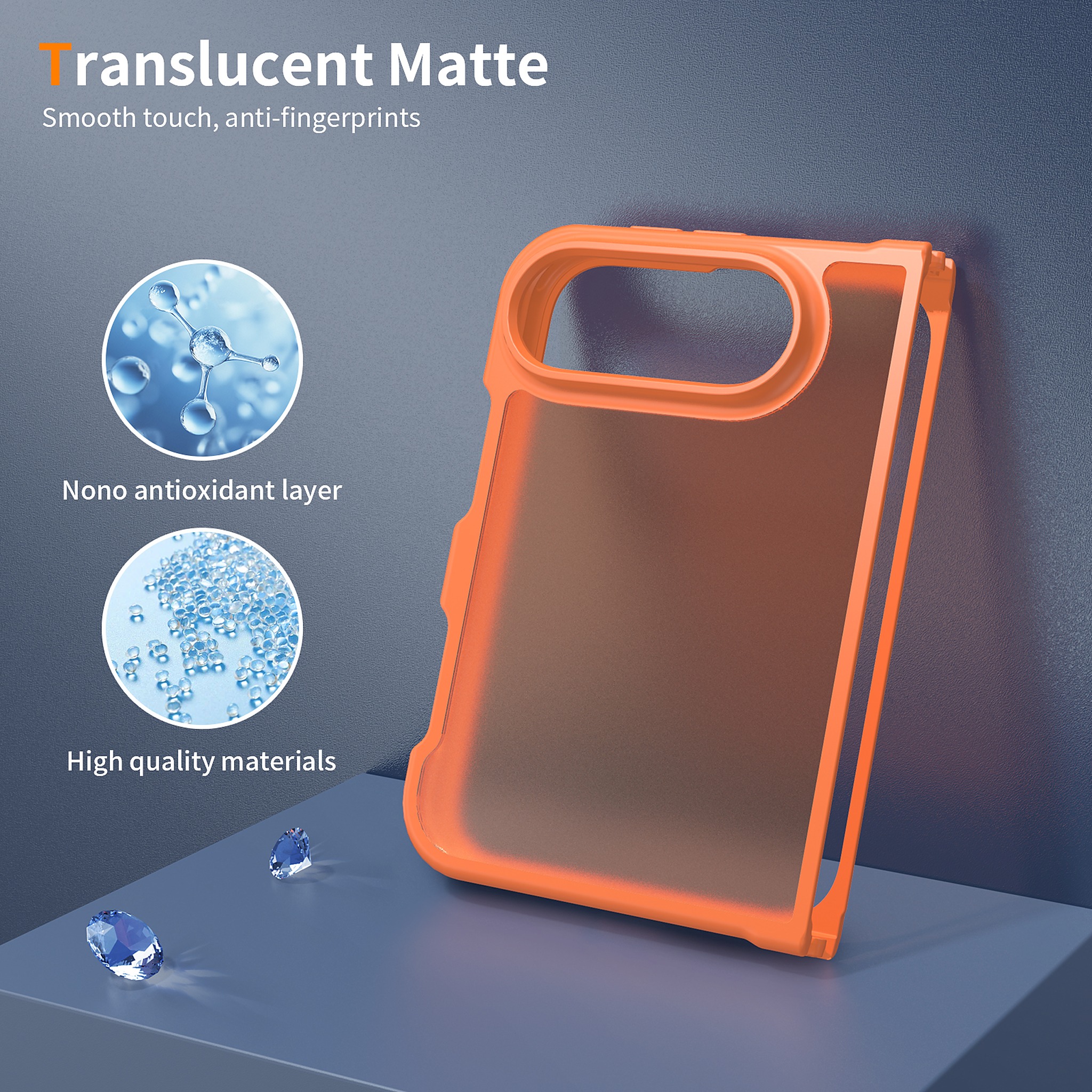 SendaFit Matte Skin-Feel Two-in-One Fold-Open Case for iPhone 18 Fold detail 46