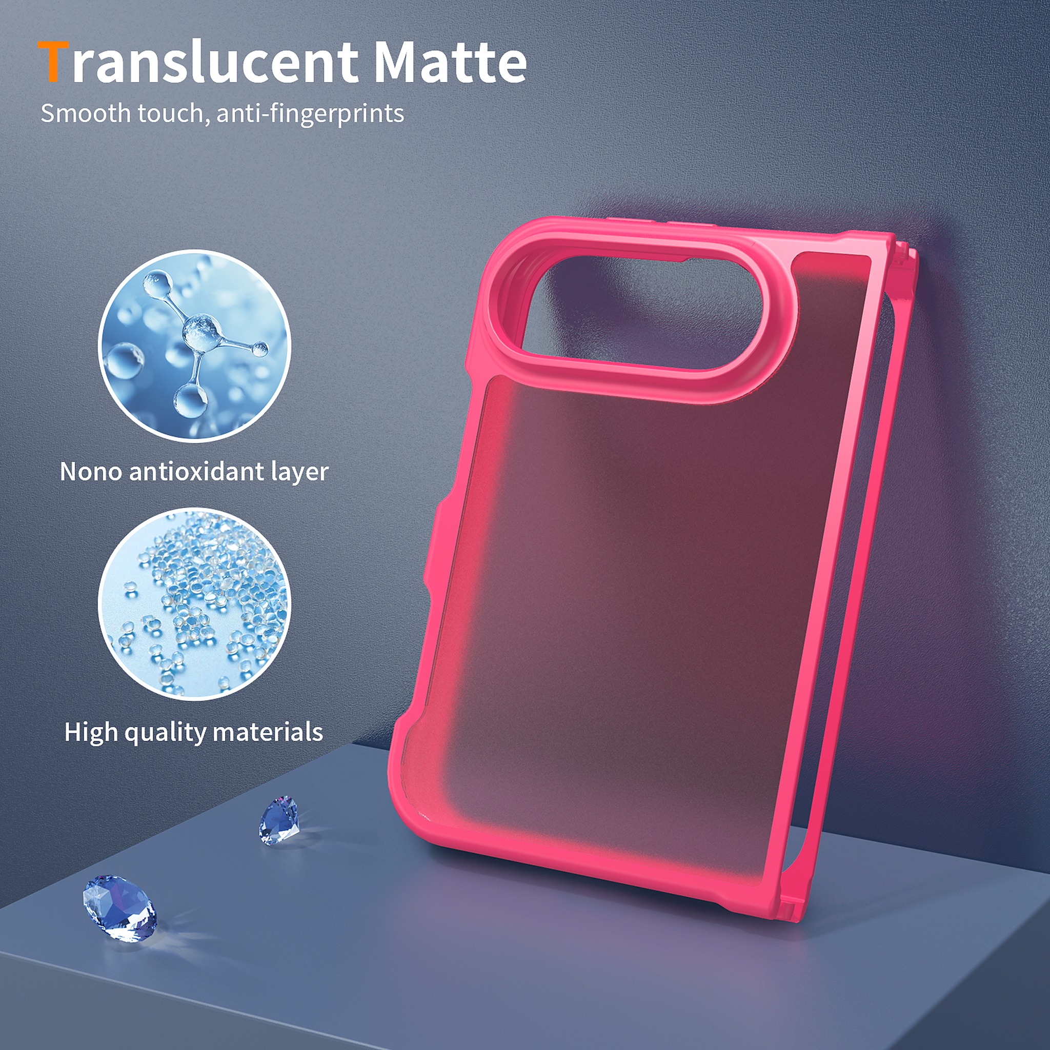 SendaFit Matte Skin-Feel Two-in-One Fold-Open Case for iPhone 18 Fold detail 6