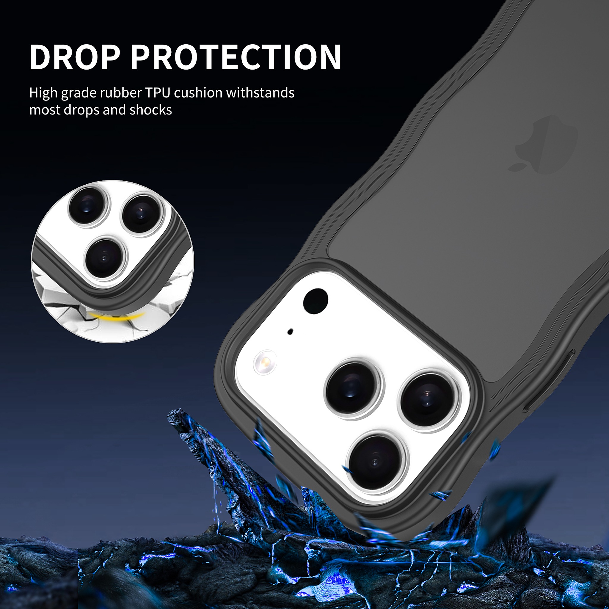 SendaFit Wavy Matte Two-in-One Case for iPhone 17 Pro & 18 Pro detail 14