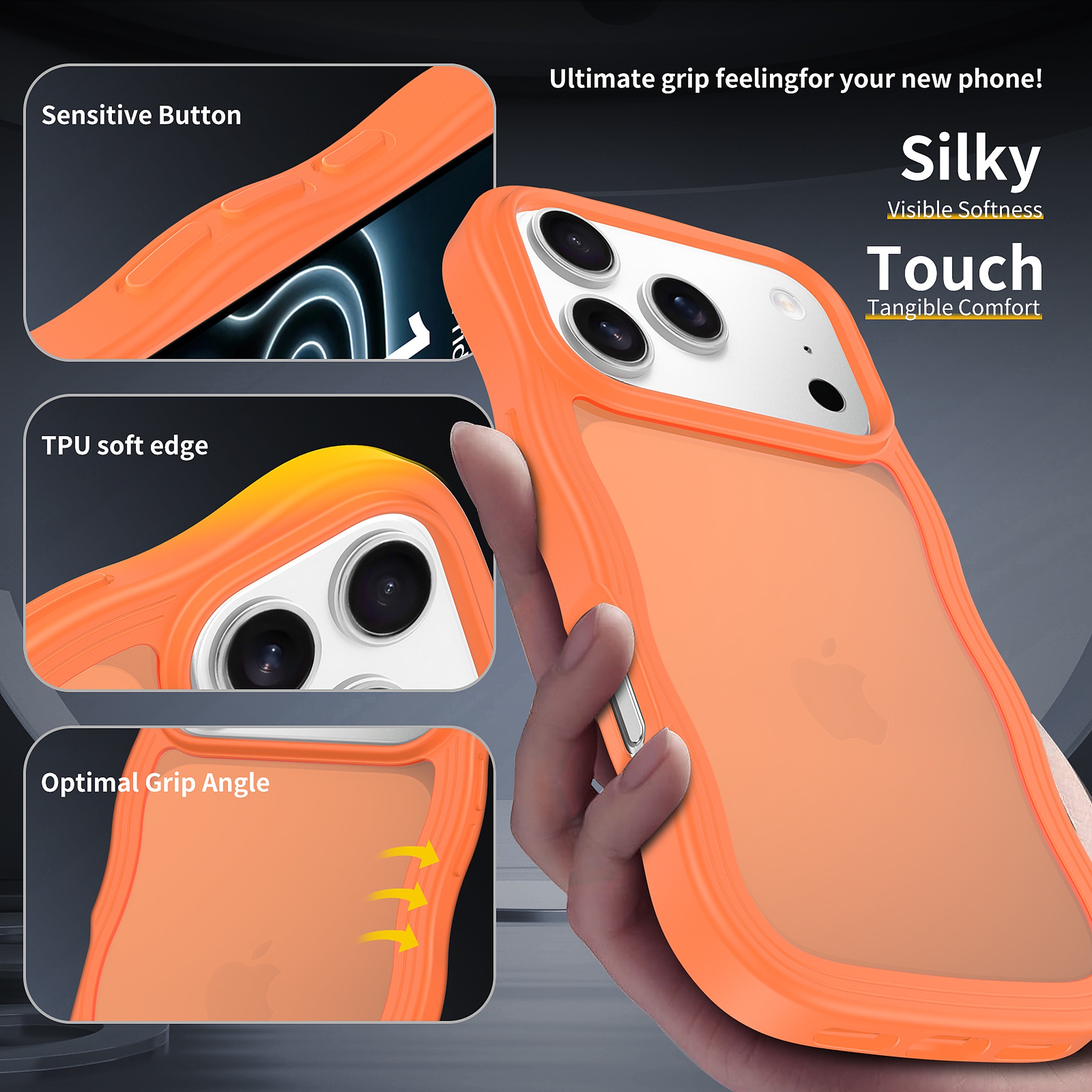 SendaFit Wavy Matte Two-in-One Case for iPhone 17 Pro & 18 Pro detail 17