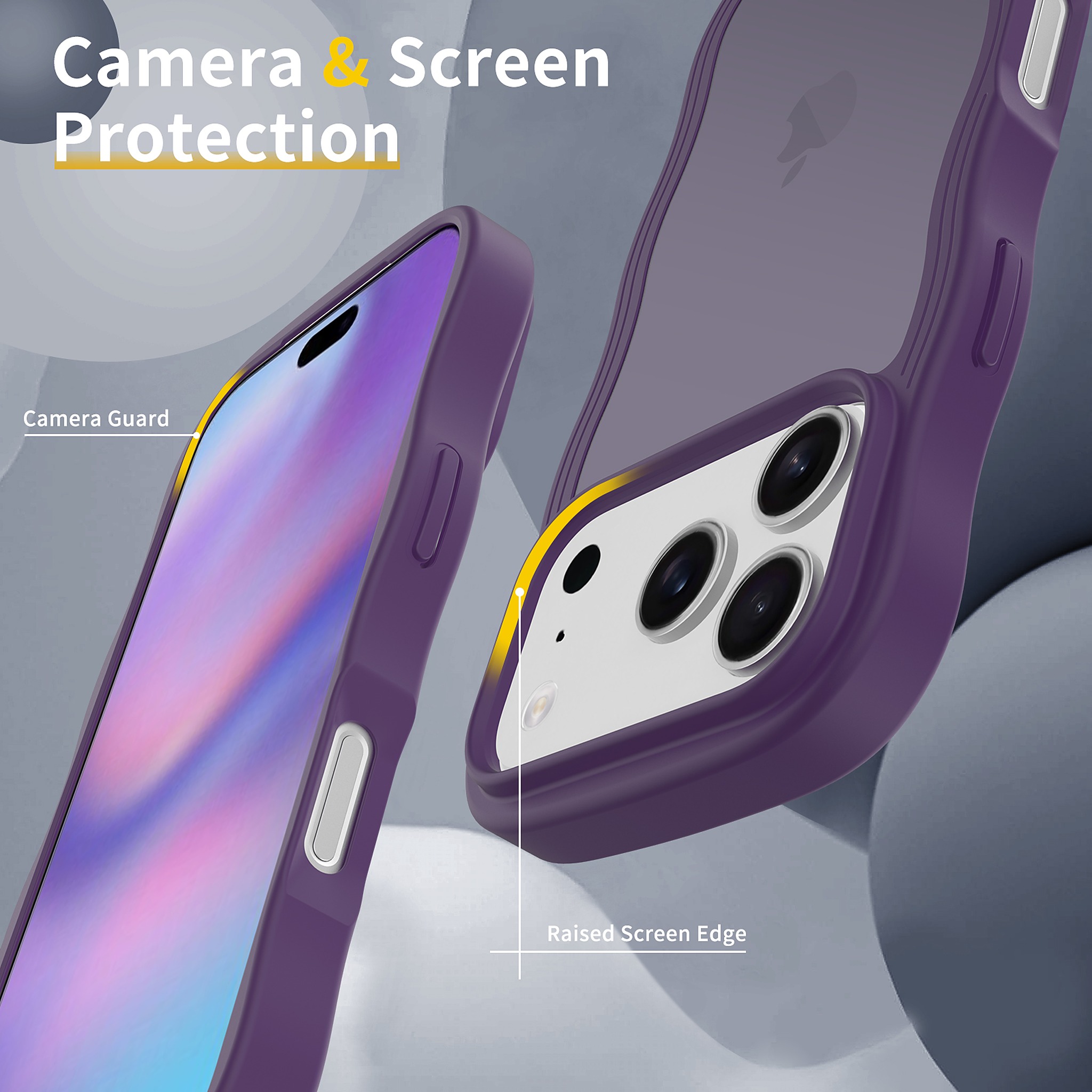 SendaFit Wavy Matte Two-in-One Case for iPhone 17 Pro & 18 Pro detail 2