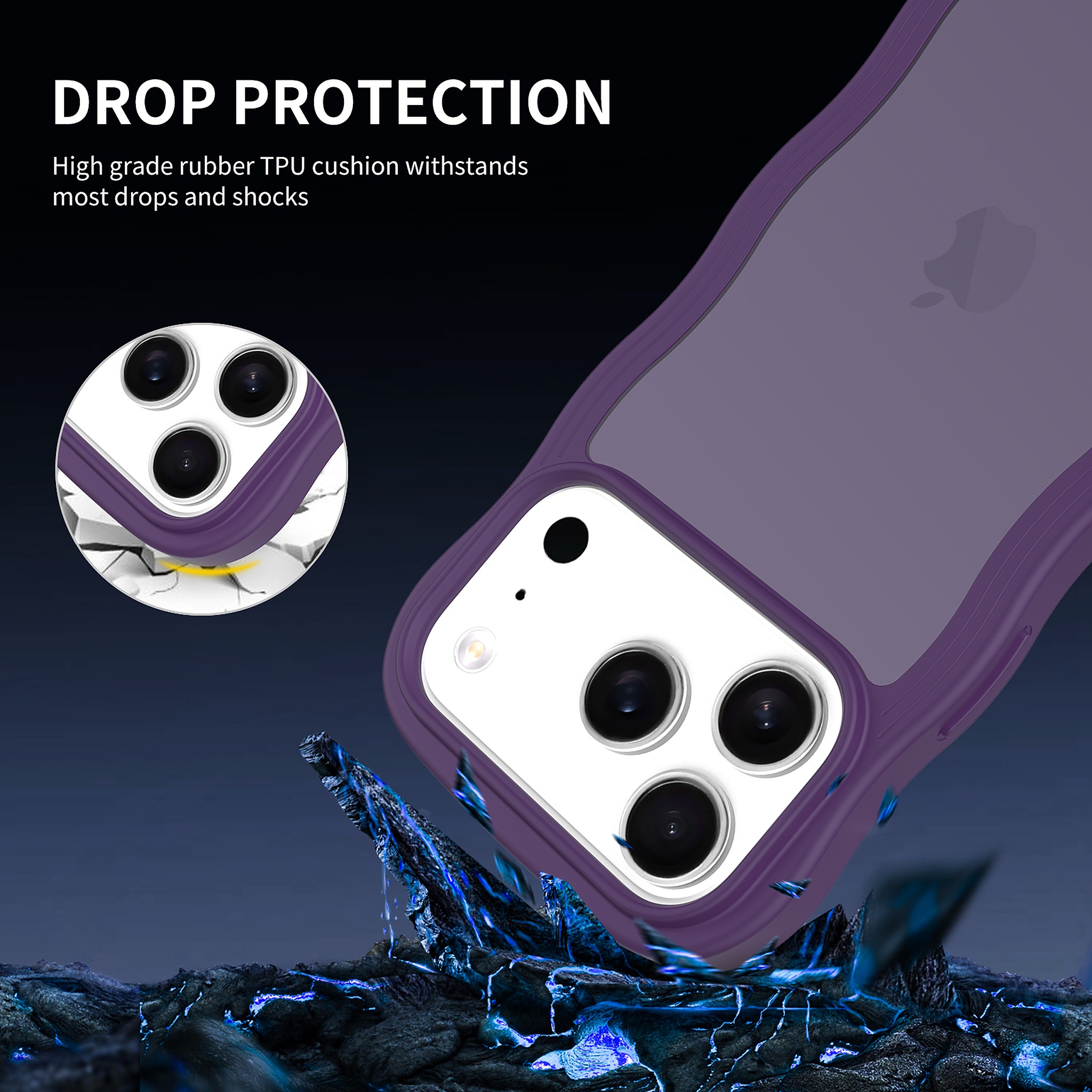 SendaFit Wavy Matte Two-in-One Case for iPhone 17 Pro & 18 Pro detail 23