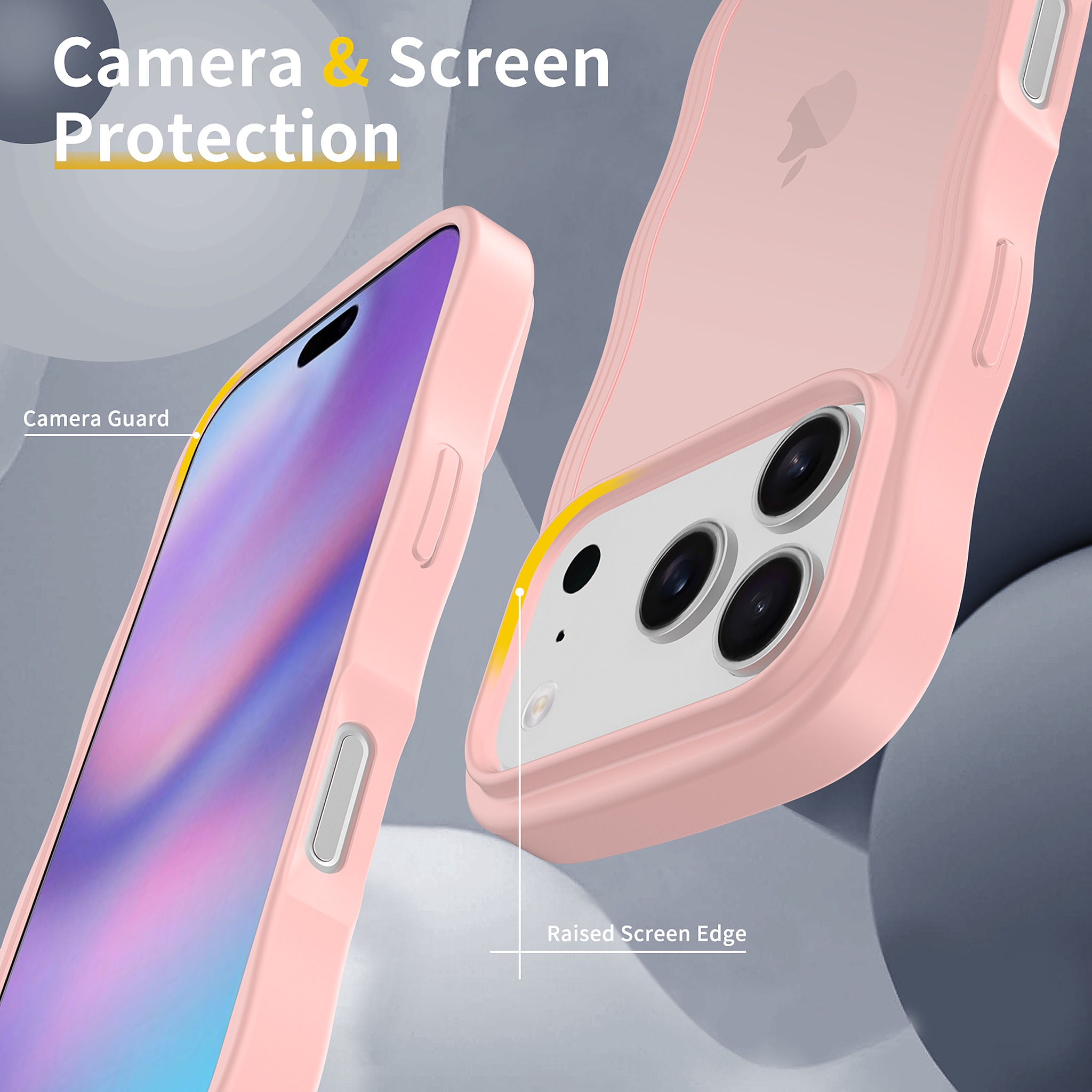 SendaFit Wavy Matte Two-in-One Case for iPhone 17 Pro & 18 Pro detail 5