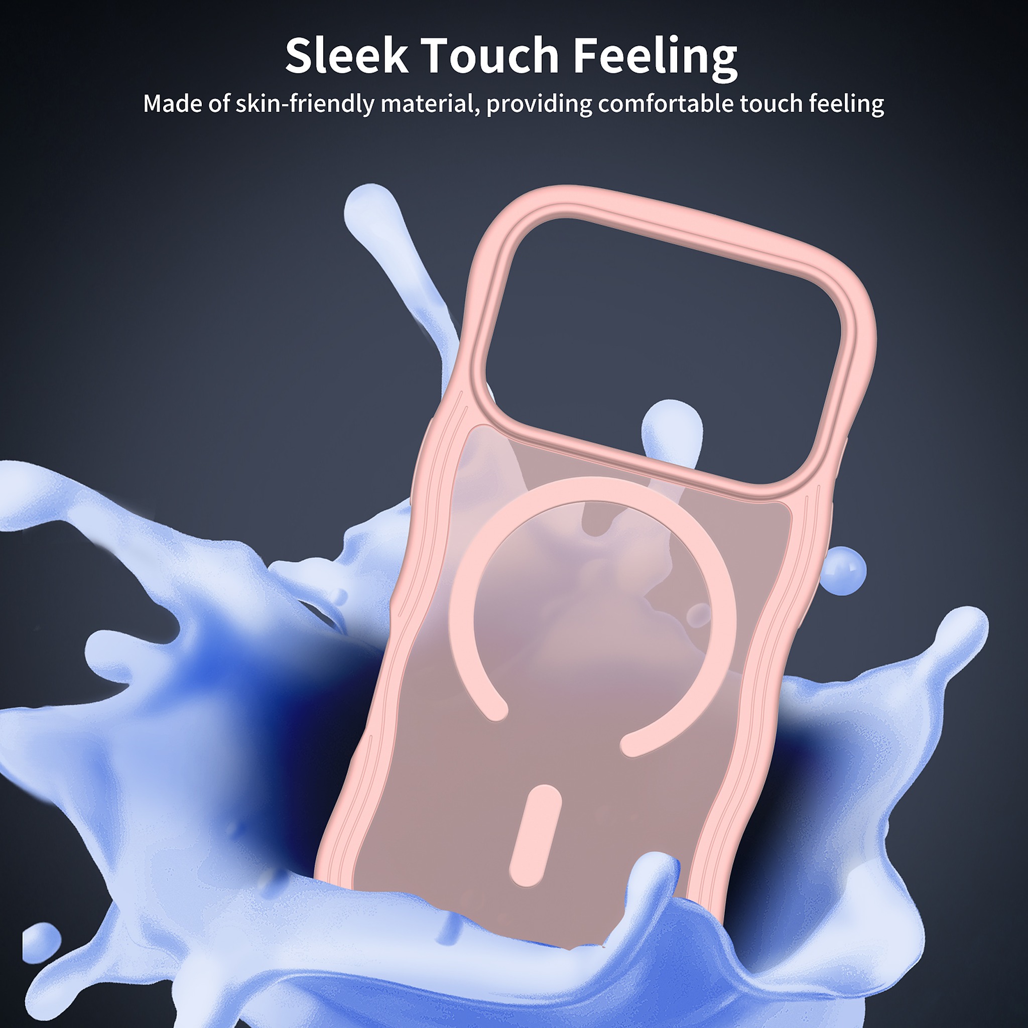 SendaFit Wavy Matte Two-in-One MagSafe Case for iPhone 17 Pro & 18 Pro detail 10