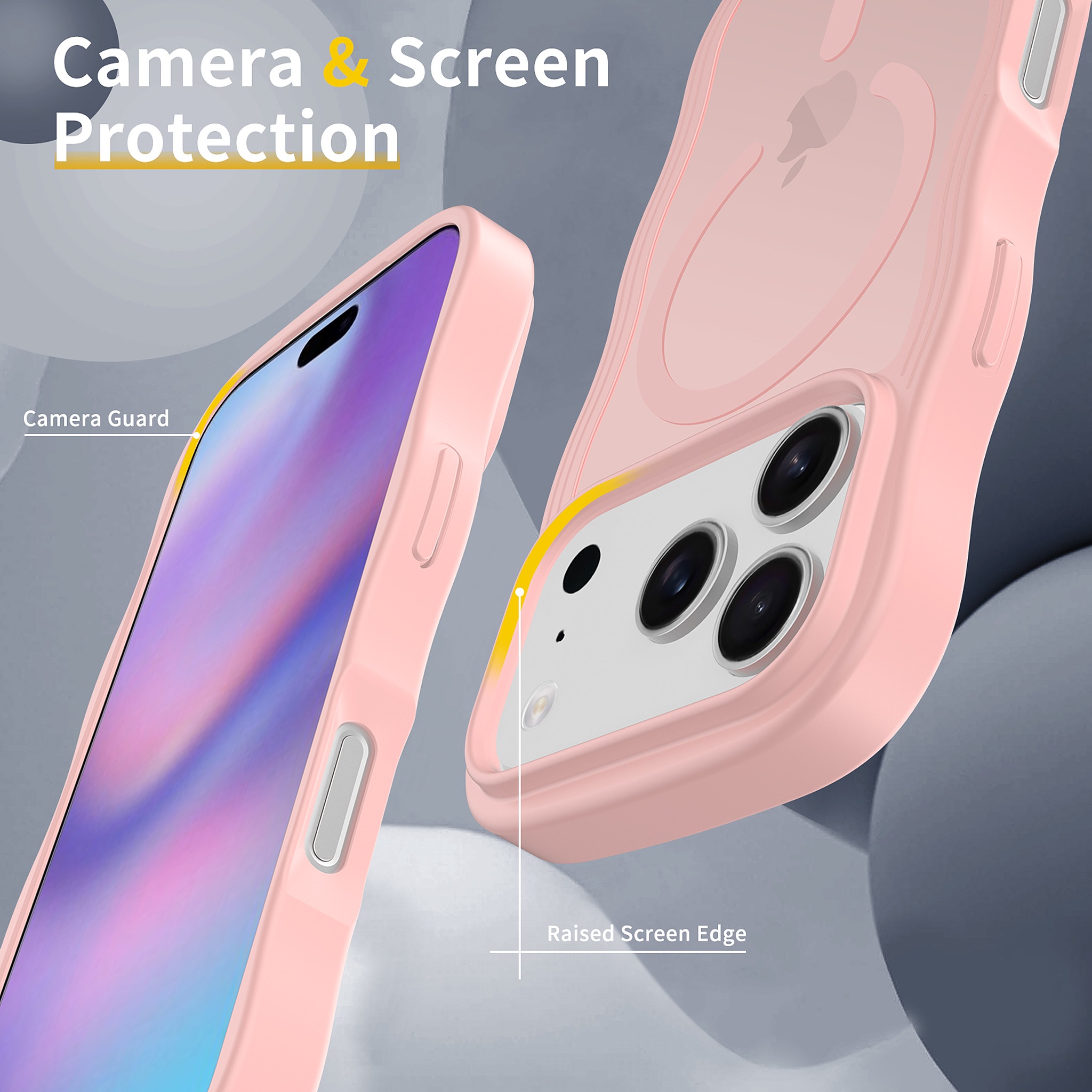 SendaFit Wavy Matte Two-in-One MagSafe Case for iPhone 17 Pro & 18 Pro detail 11