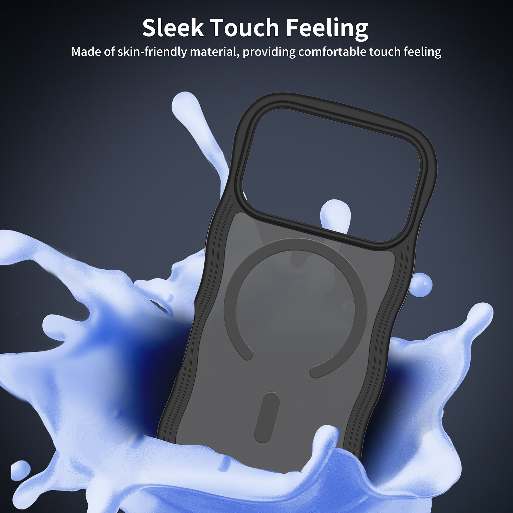SendaFit Wavy Matte Two-in-One MagSafe Case for iPhone 17 Pro & 18 Pro detail 15