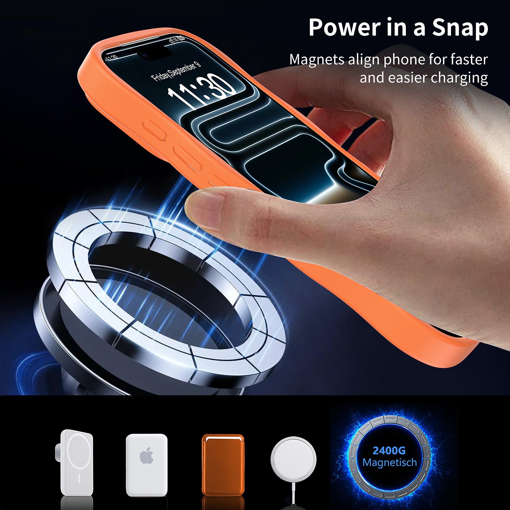 SendaFit Wavy Matte Two-in-One MagSafe Case for iPhone 17 Pro & 18 Pro detail 22