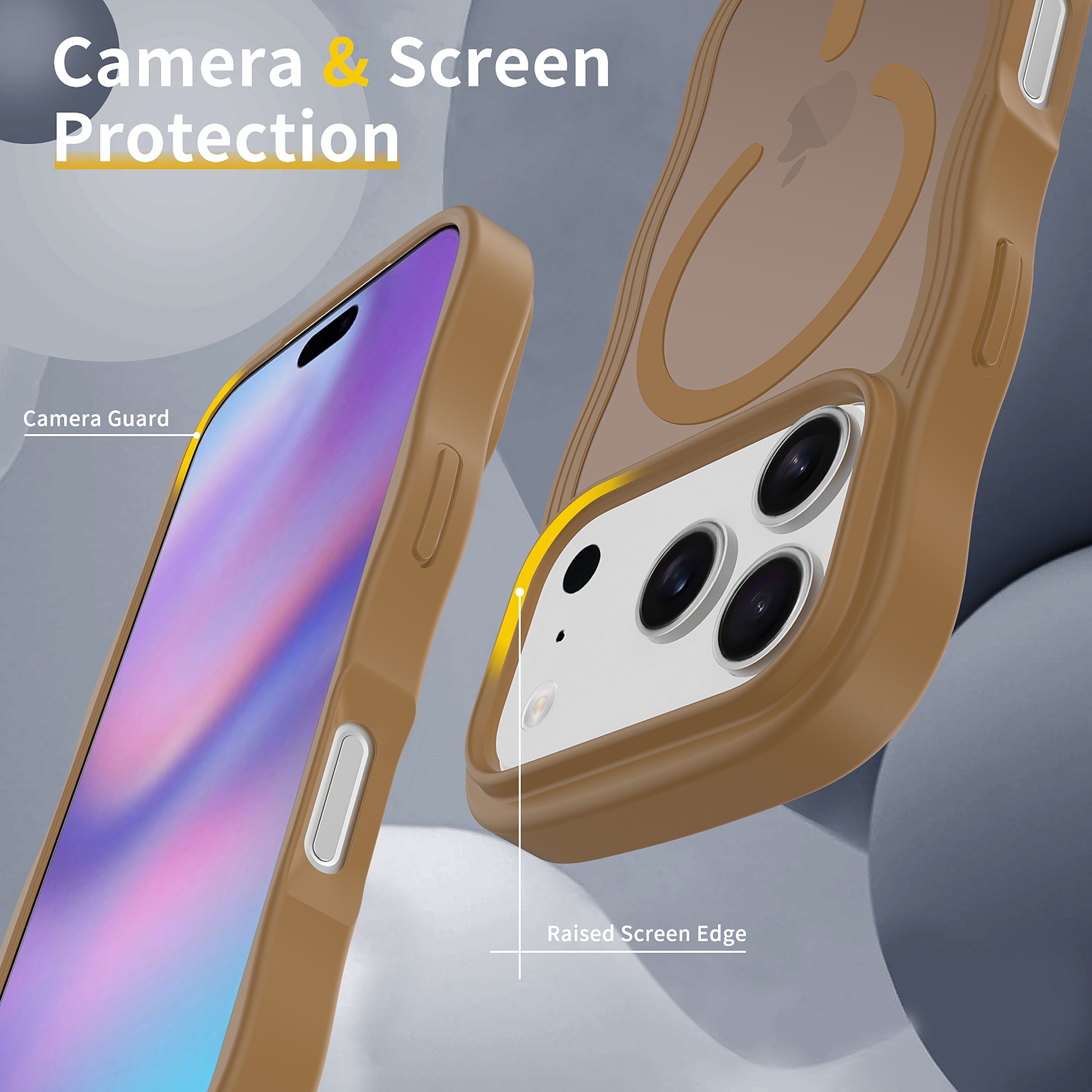 SendaFit Wavy Matte Two-in-One MagSafe Case for iPhone 17 Pro & 18 Pro detail 24
