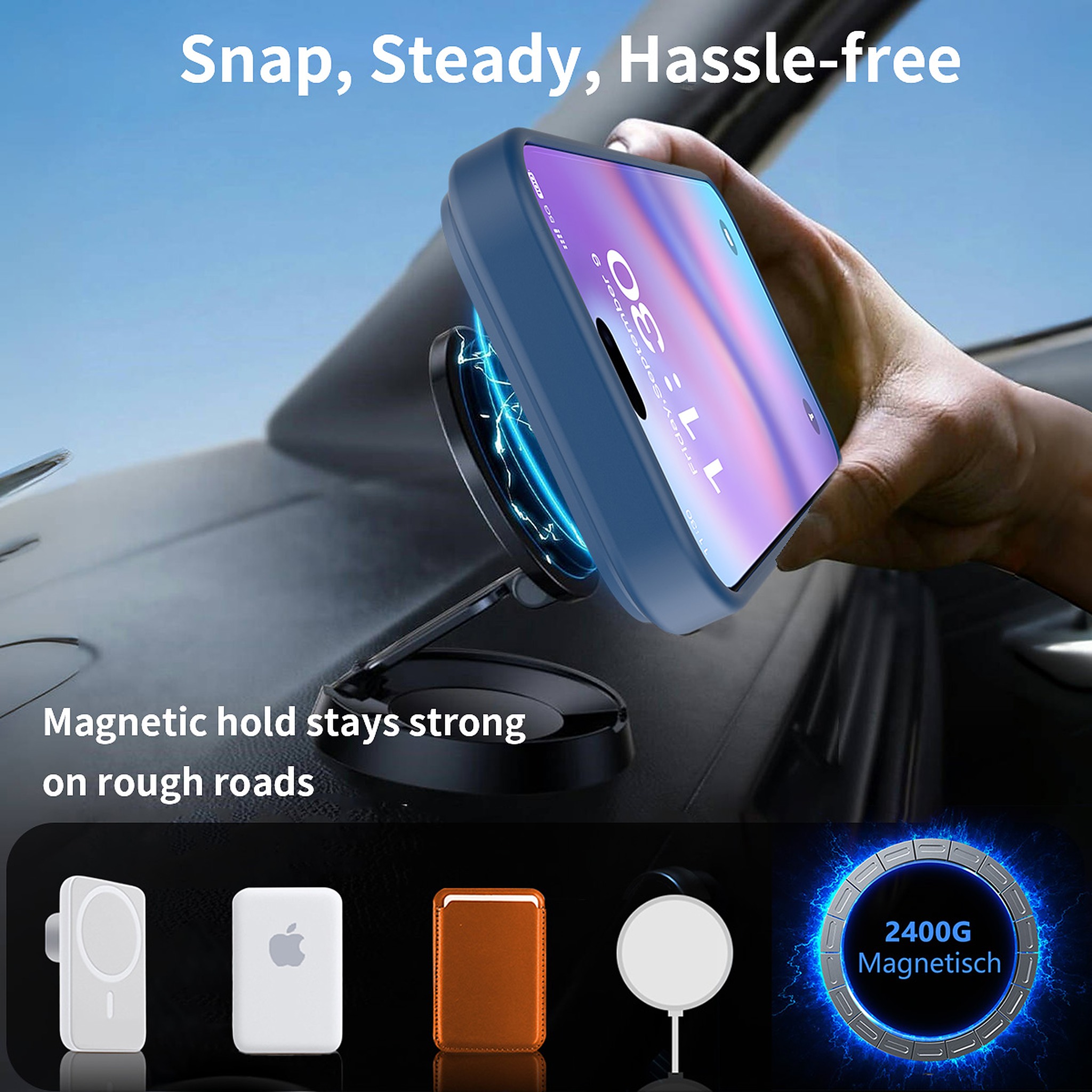 SendaFit Matte 45° Kickstand MagSafe Case for iPhone 17 Pro & 18 Pro detail 15