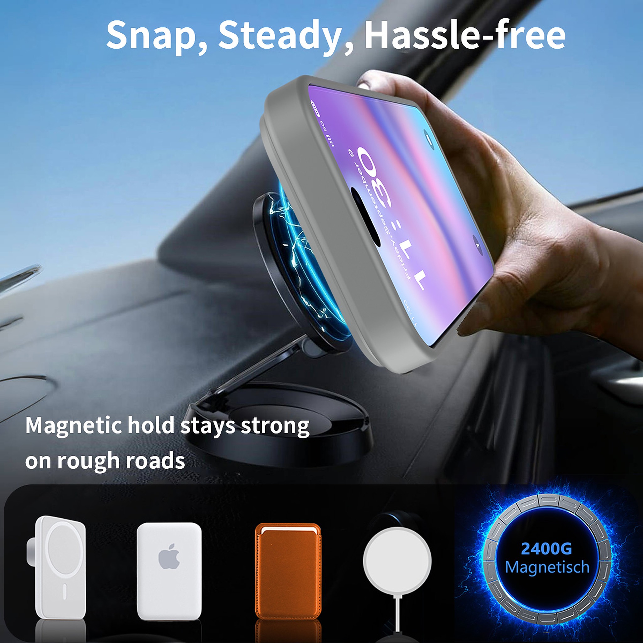 SendaFit Matte 45° Kickstand MagSafe Case for iPhone 17 Pro & 18 Pro detail 22