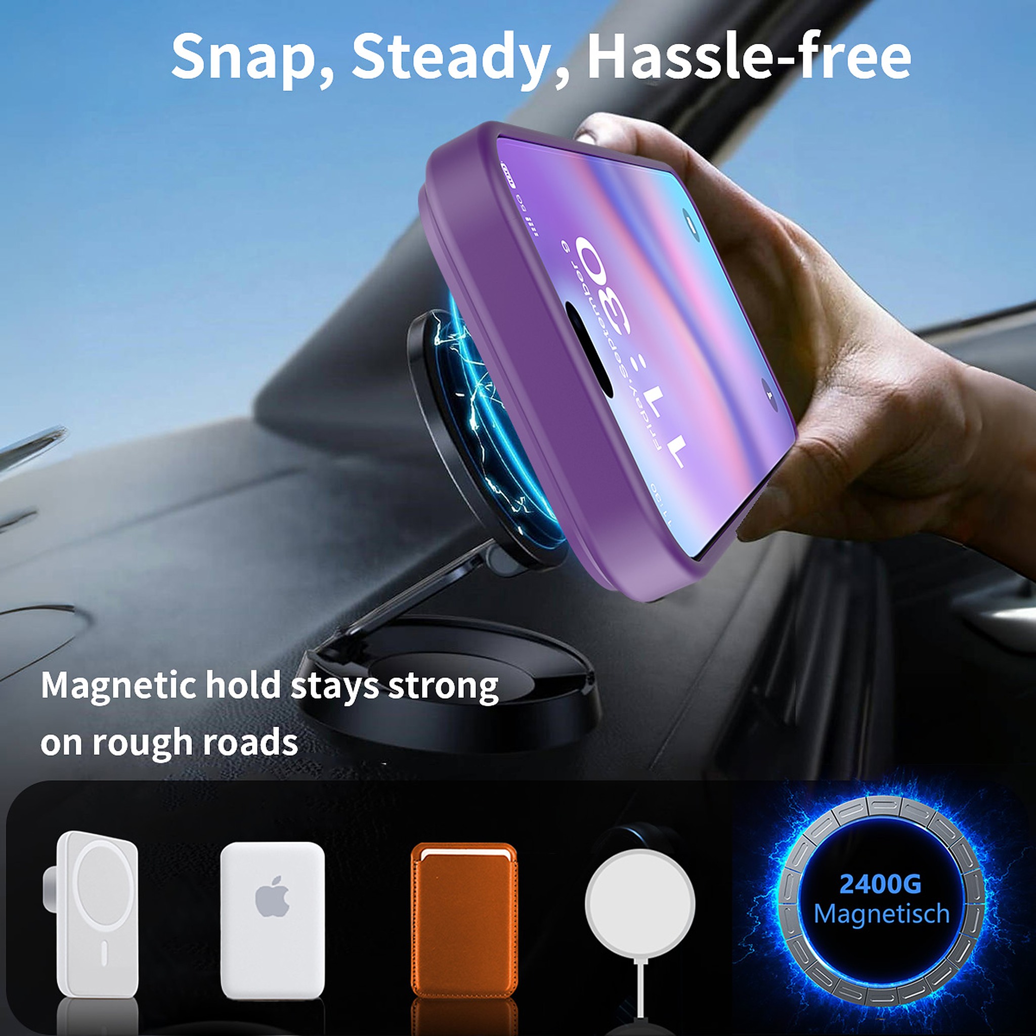 SendaFit Matte 45° Kickstand MagSafe Case for iPhone 17 Pro & 18 Pro detail 29
