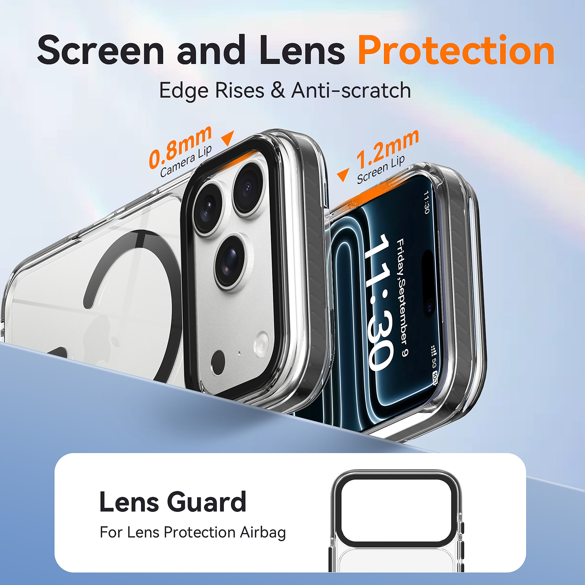 SendaFit Iridescent Two-Tone MagSafe Case for iPhone 17 Pro & 18 Pro detail 32