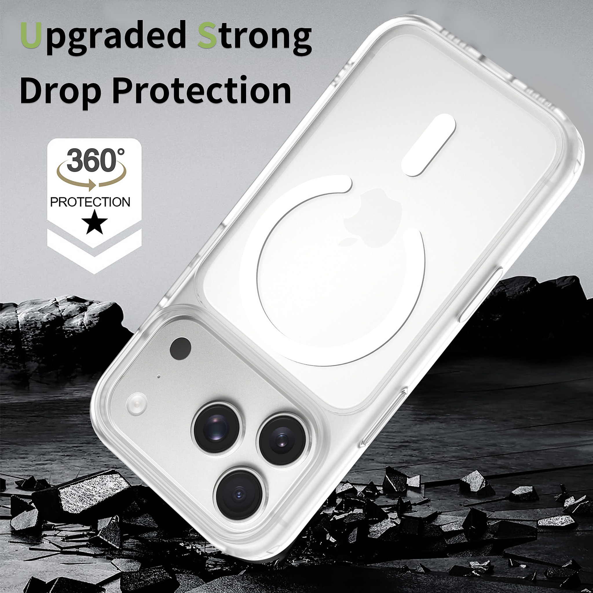 SendaFit MagSafe Camera-Button Cutout Matte Skin-Feel Two-in-One Case for iPhone 17 Pro & 18 Pro detail 63