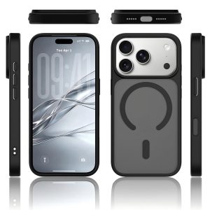 SendaFit MagSafe Camera-Button Cutout Matte Skin-Feel Two-in-One Case for iPhone 18 Pro (Fits iPhone 17 Pro)