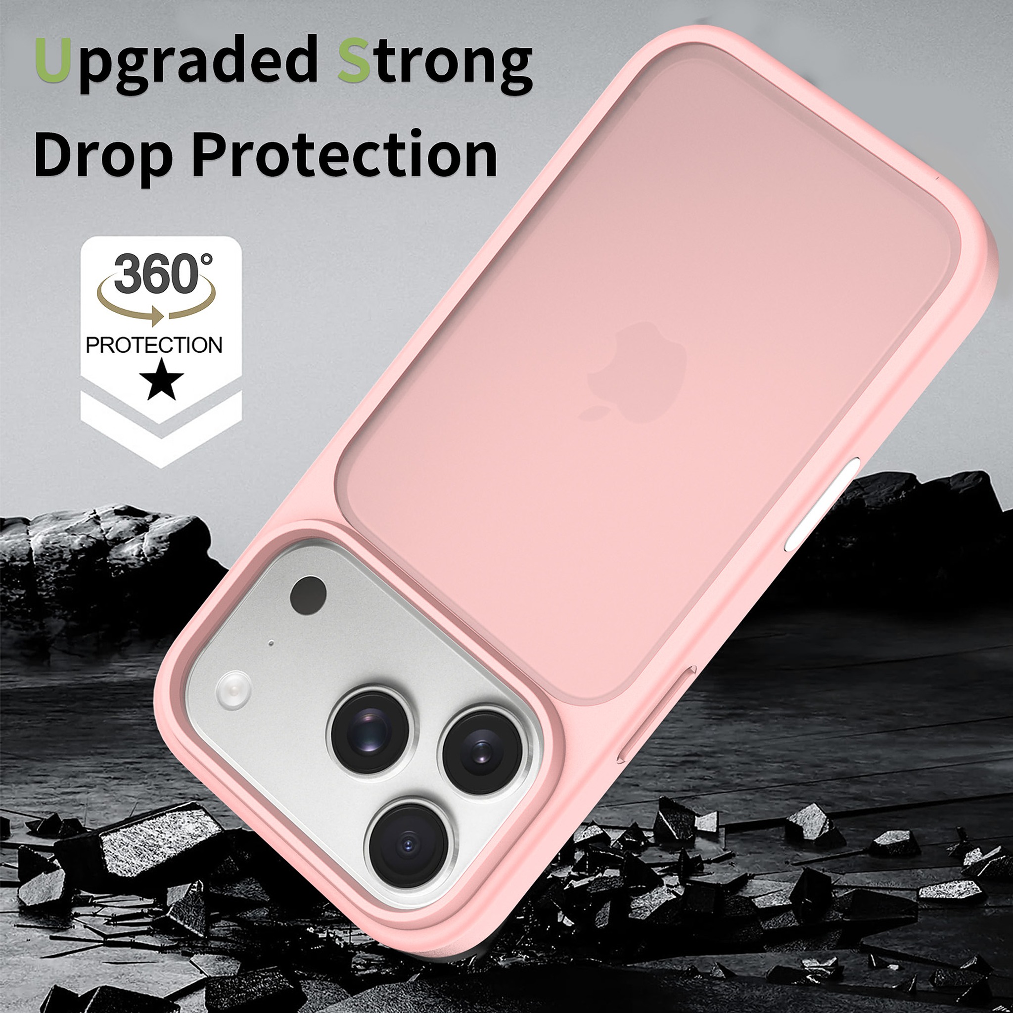 SendaFit Matte Skin-Feel Two-in-One Camera-Button Case for iPhone 17 Pro & 18 Pro detail 23
