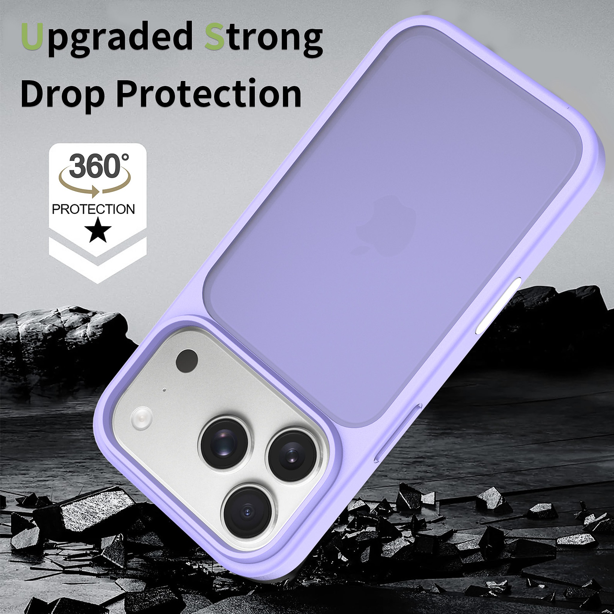 SendaFit Matte Skin-Feel Two-in-One Camera-Button Case for iPhone 17 Pro & 18 Pro detail 27