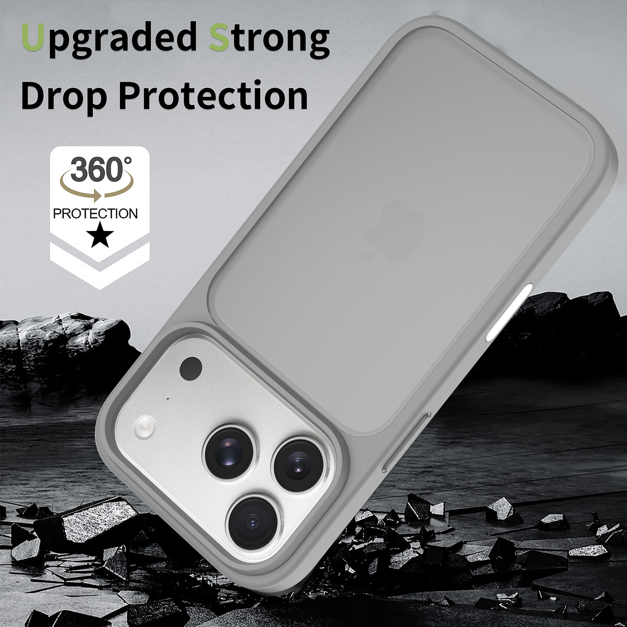 SendaFit Matte Skin-Feel Two-in-One Camera-Button Case for iPhone 17 Pro & 18 Pro detail 31