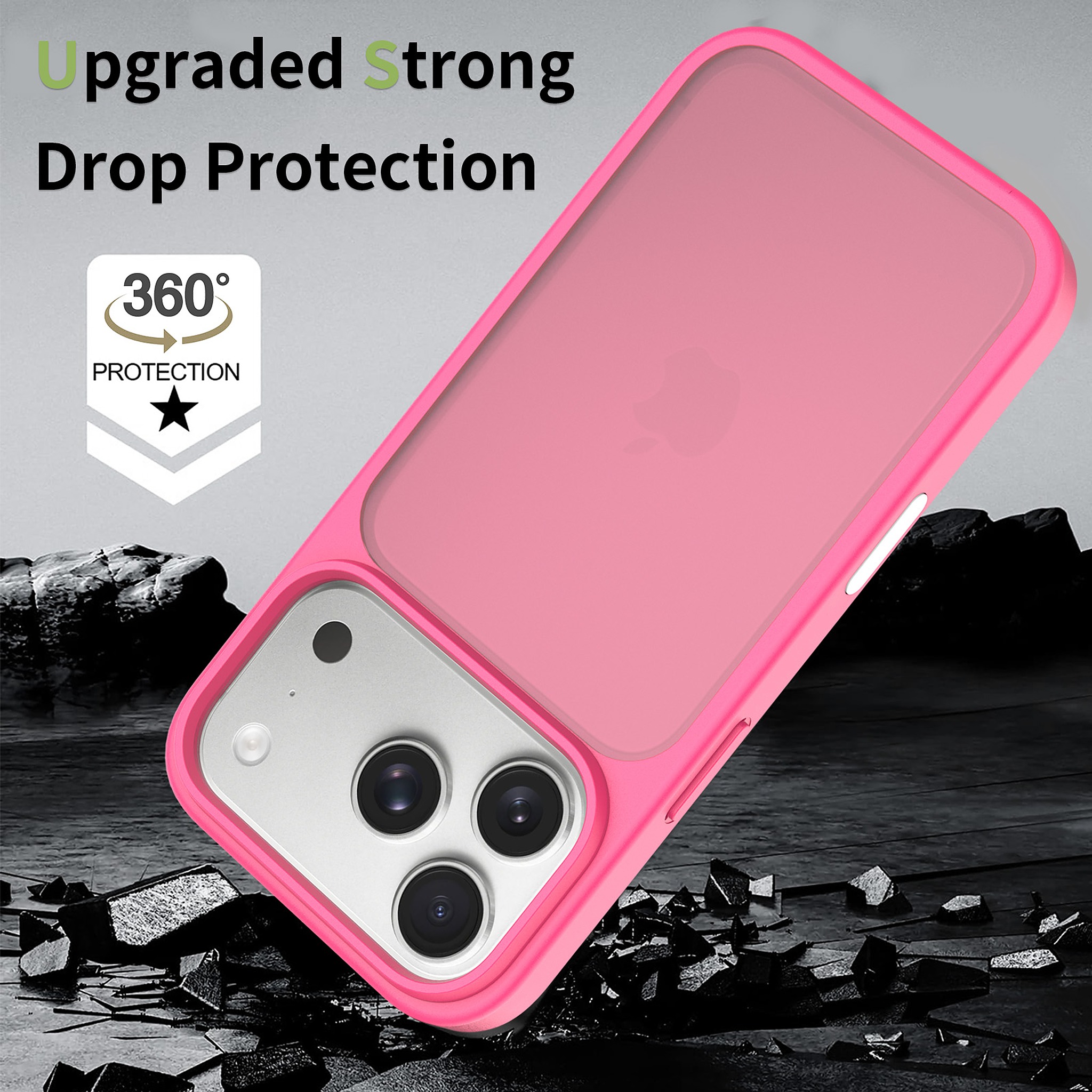 SendaFit Matte Skin-Feel Two-in-One Camera-Button Case for iPhone 17 Pro & 18 Pro detail 39