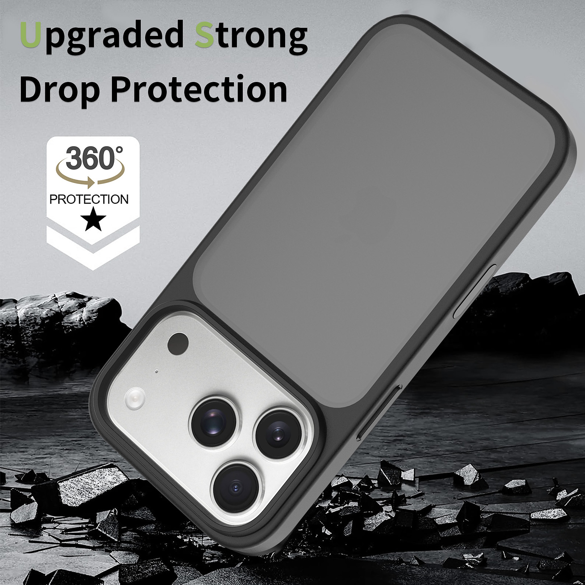 SendaFit Matte Skin-Feel Two-in-One Camera-Button Case for iPhone 17 Pro & 18 Pro detail 51