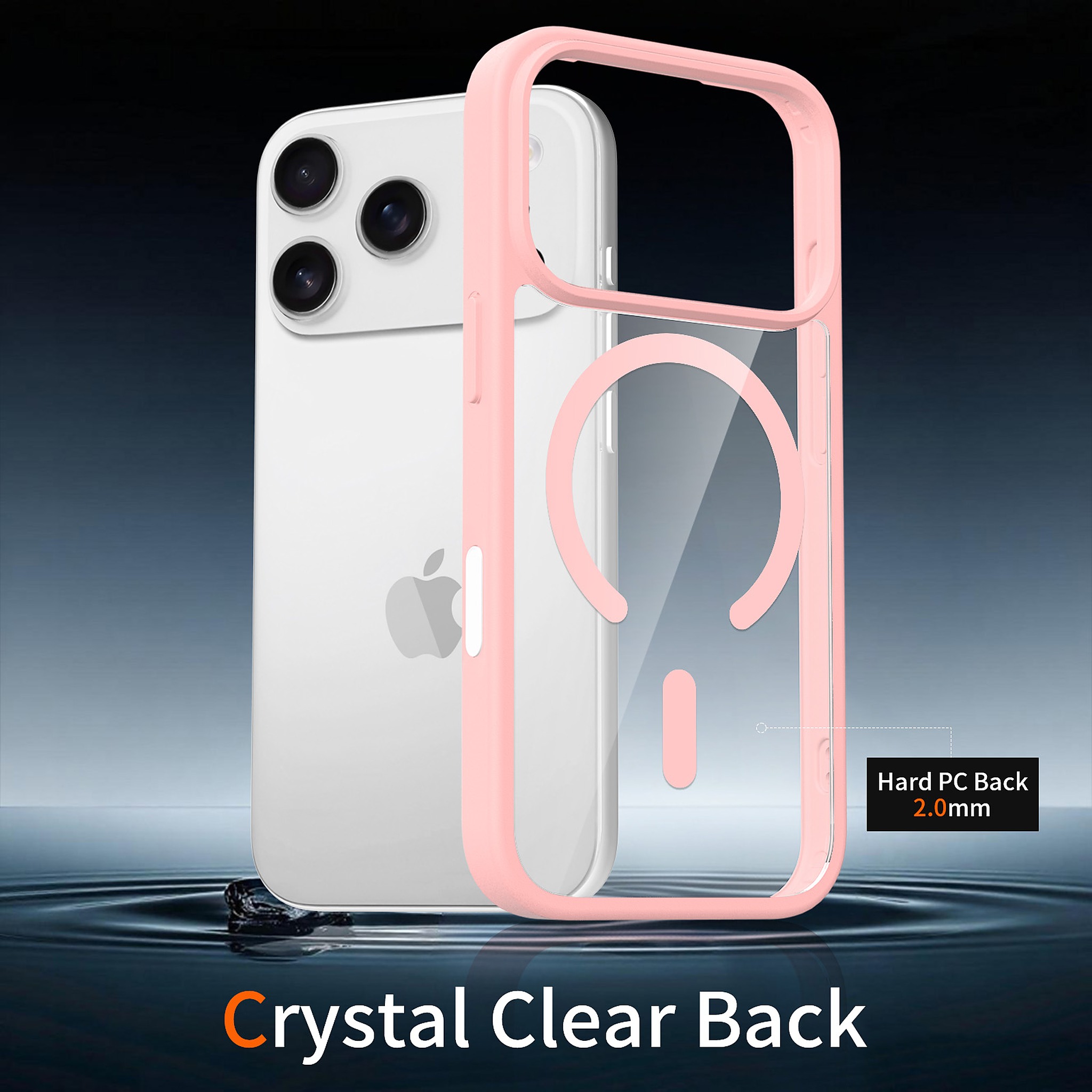 SendaFit Clear Camera-Button MagSafe Case for iPhone 17 Pro & 18 Pro detail 29