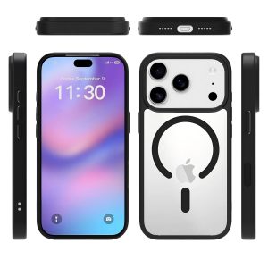 SendaFit Clear Camera-Button MagSafe Case for iPhone 18 Pro (Fits iPhone 17 Pro)