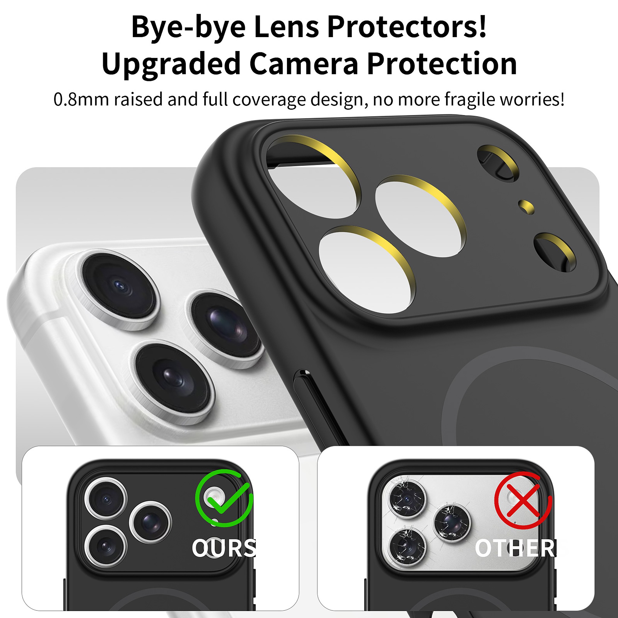 SendaFit Solid-Color Two-in-One MagSafe Case for iPhone 17 Pro & 18 Pro detail 10