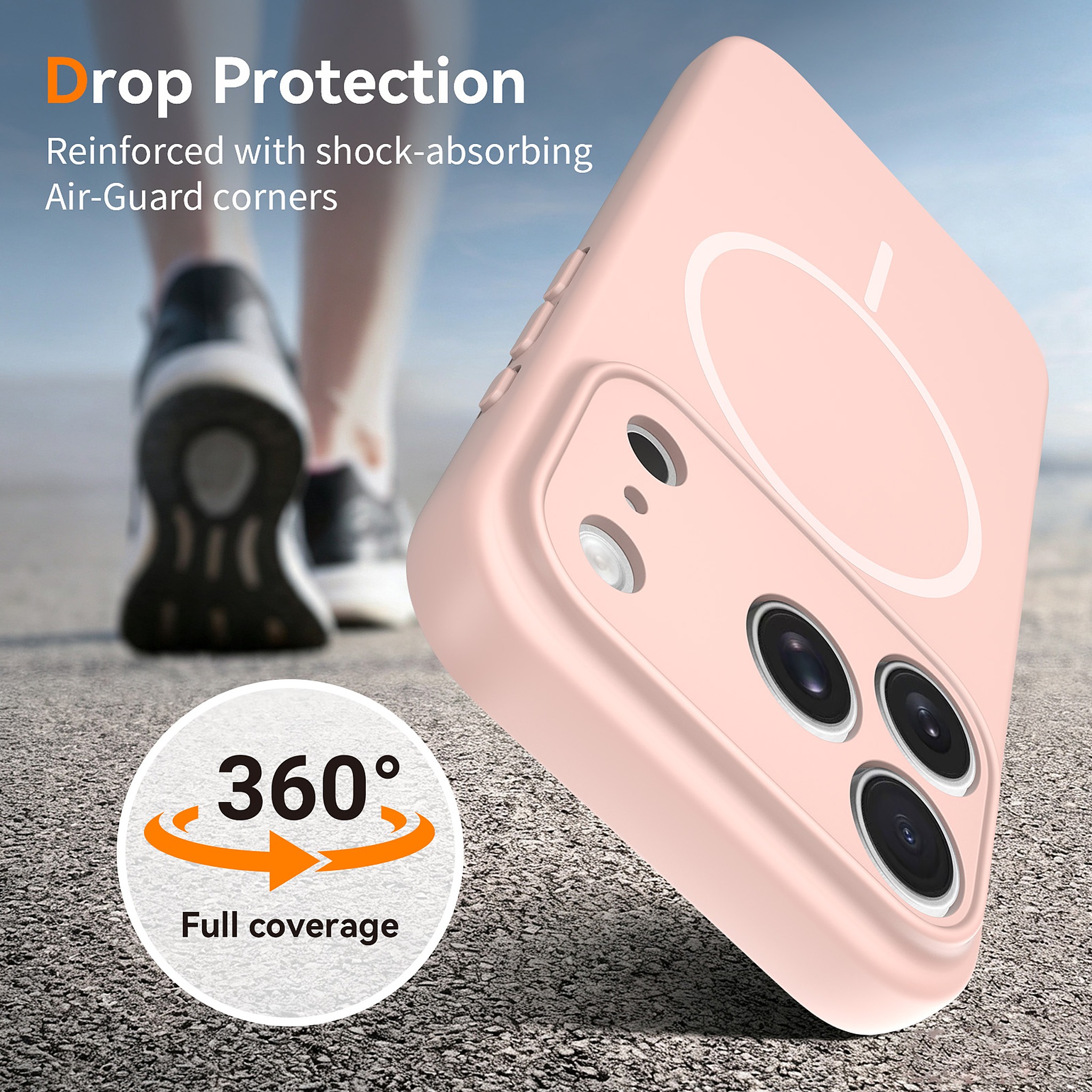 SendaFit Solid-Color Two-in-One MagSafe Case for iPhone 17 Pro & 18 Pro detail 28