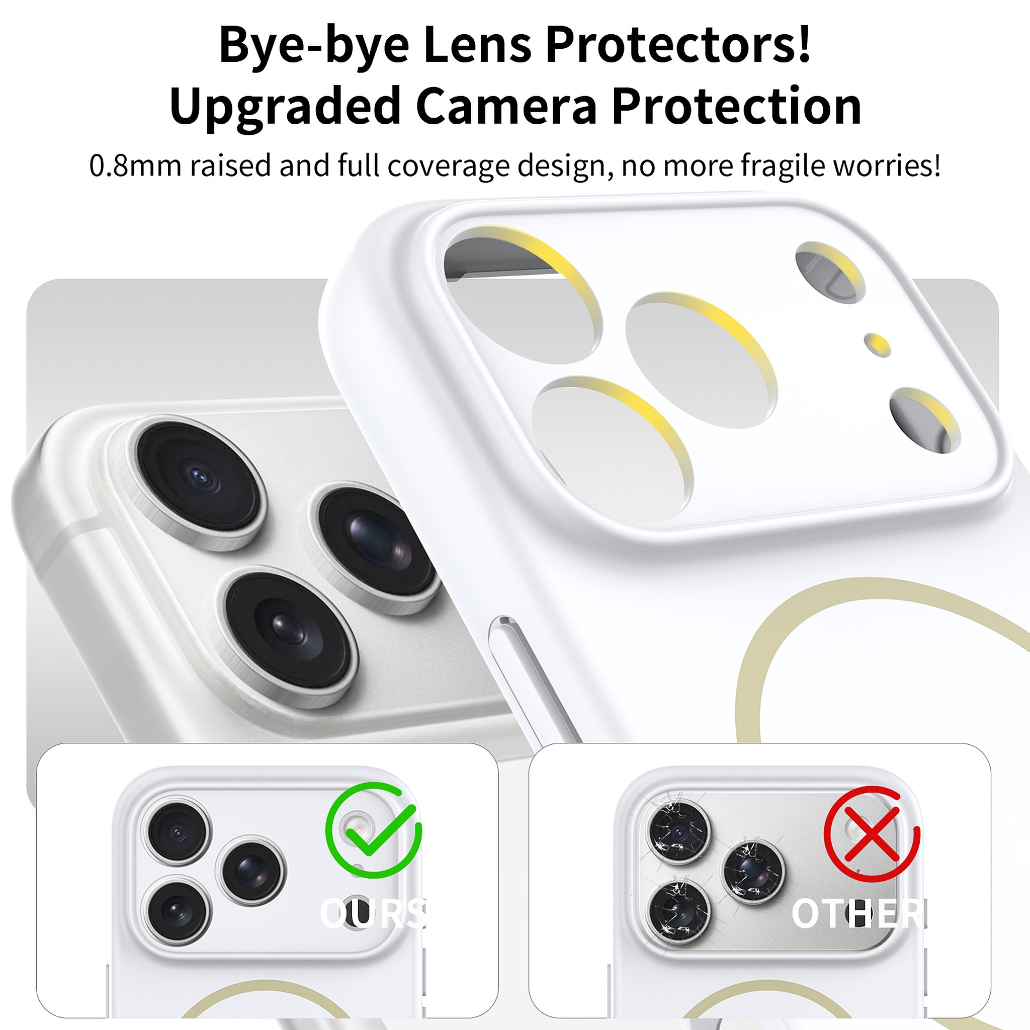 SendaFit Solid-Color Two-in-One MagSafe Case for iPhone 17 Pro & 18 Pro detail 4