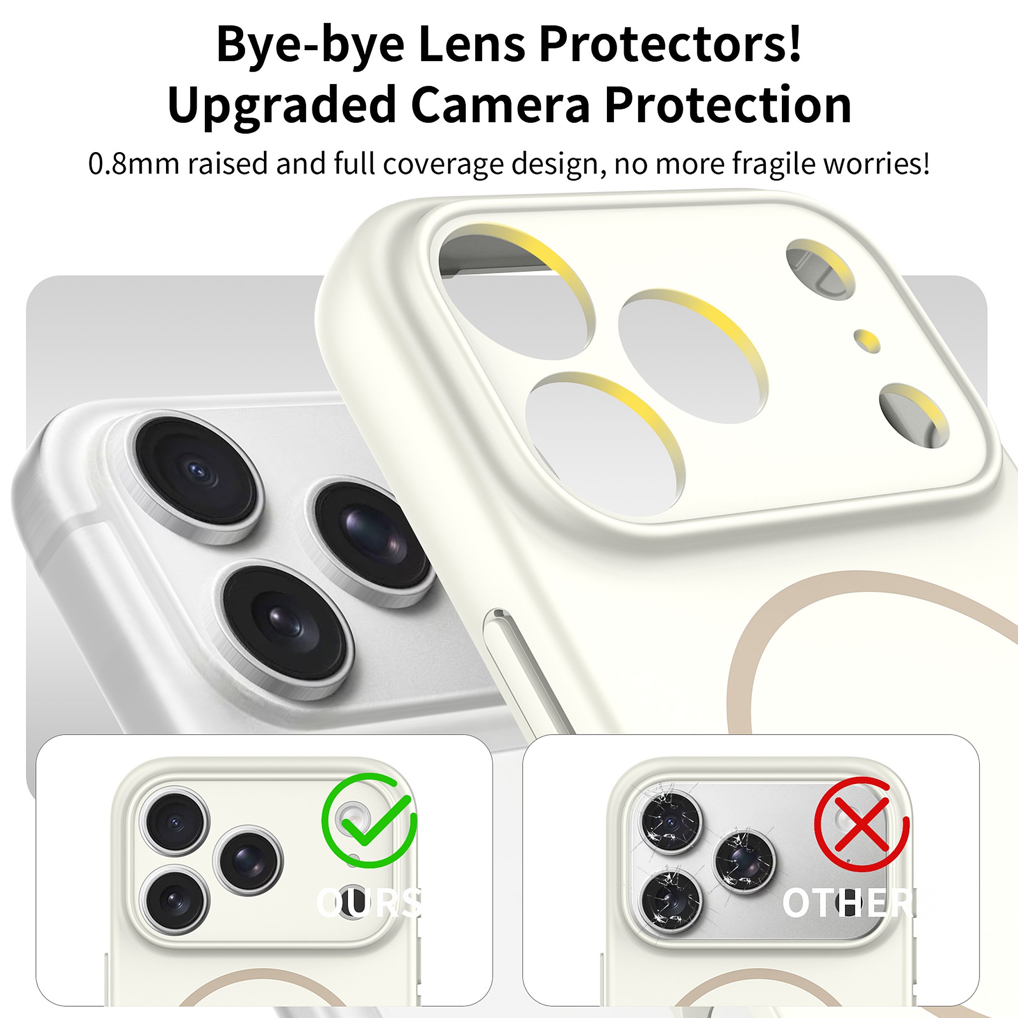 SendaFit Solid-Color Two-in-One MagSafe Case for iPhone 17 Pro & 18 Pro detail 5