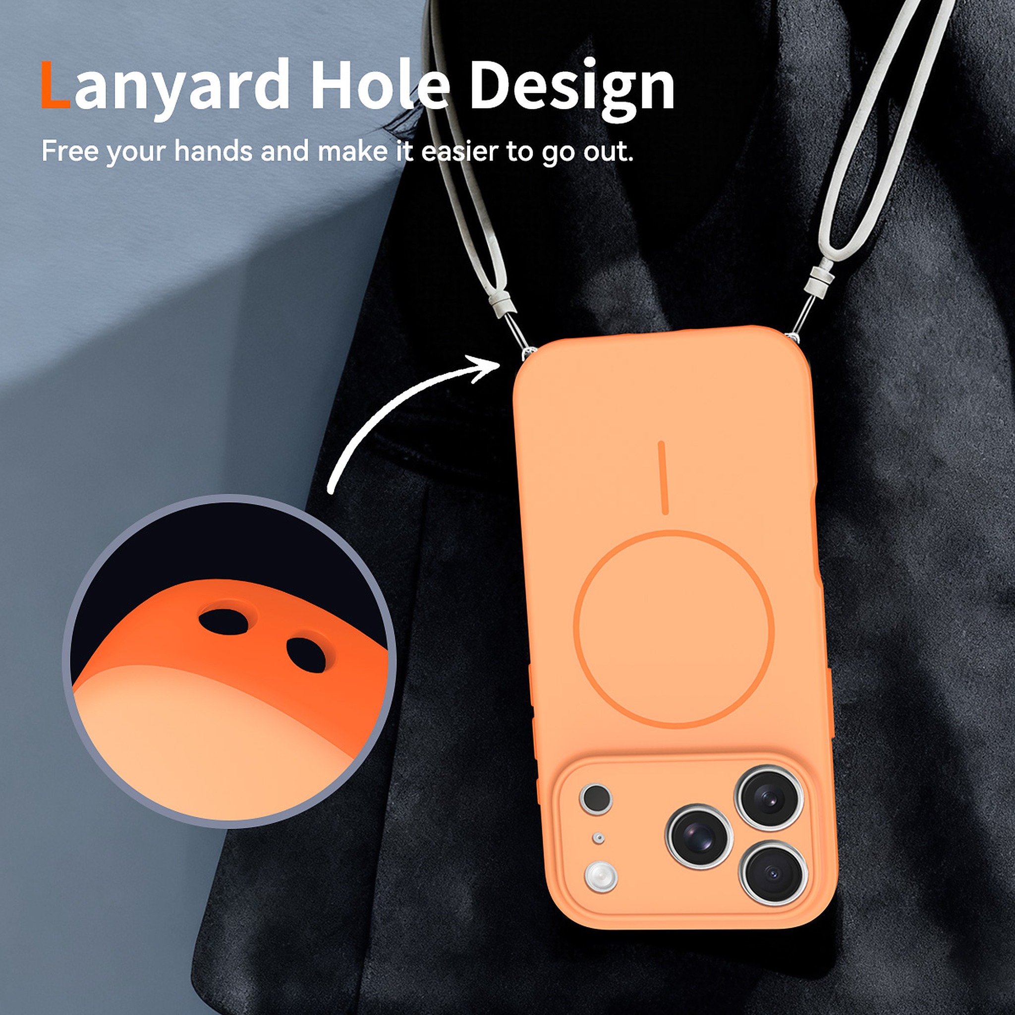 SendaFit Skin-Feel Two-in-One MagSafe Case for iPhone 17 Pro & 18 Pro detail 12