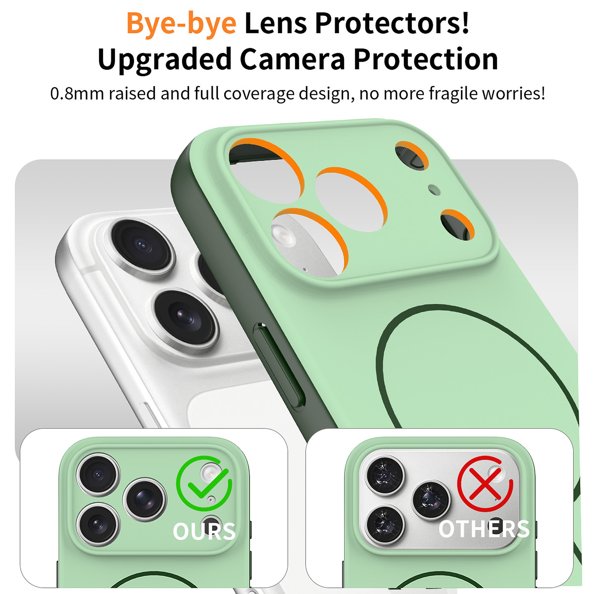 SendaFit Skin-Feel Two-in-One MagSafe Case for iPhone 17 Pro & 18 Pro detail 5
