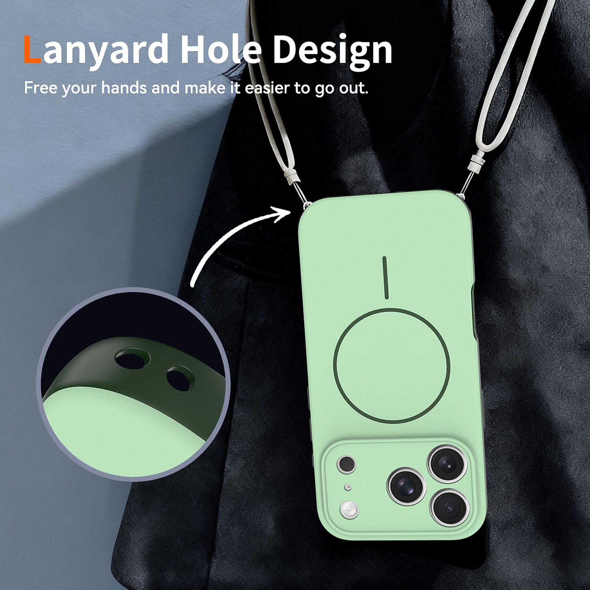 SendaFit Skin-Feel Two-in-One MagSafe Case for iPhone 17 Pro & 18 Pro detail 8