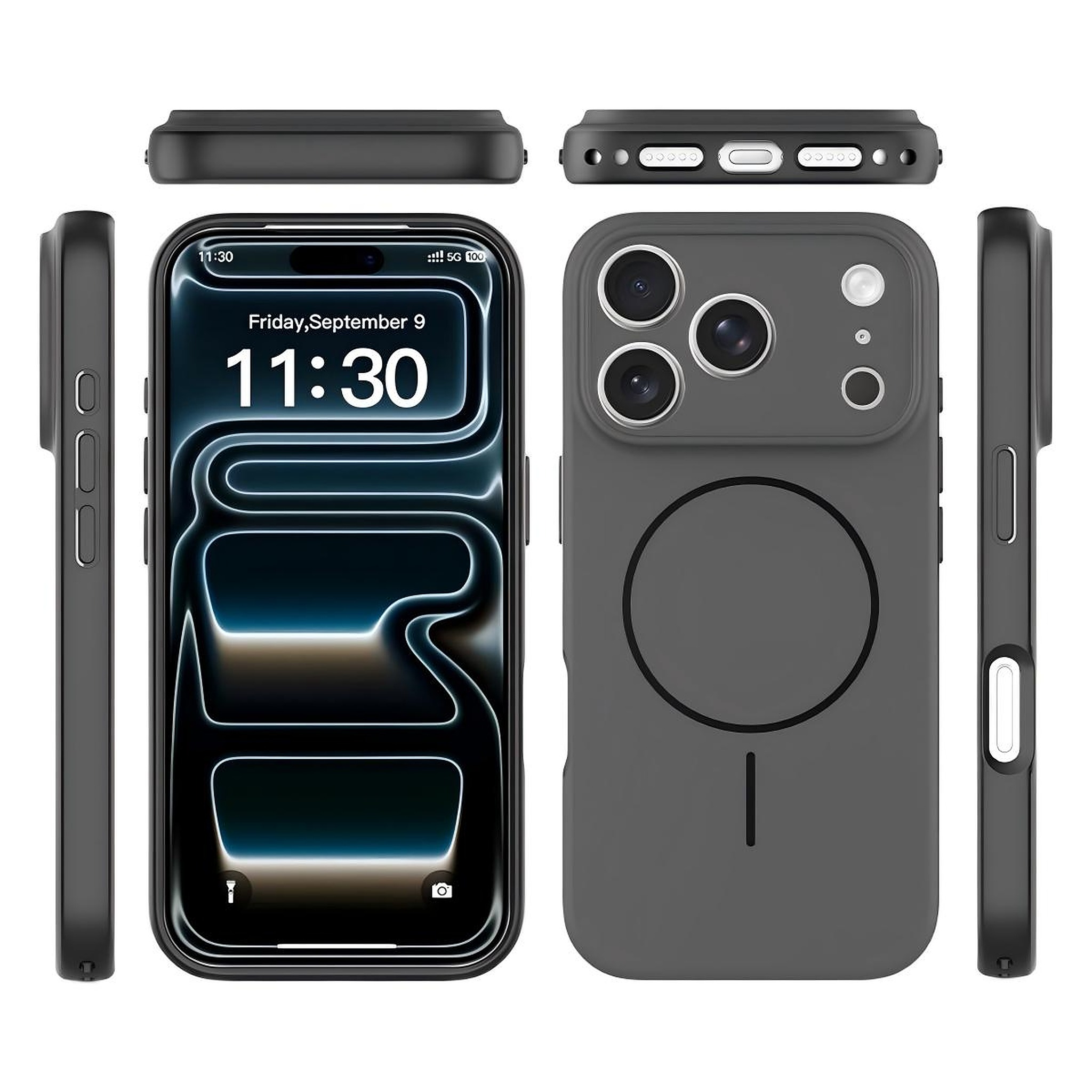 SendaFit Skin-Feel Two-in-One MagSafe Case for iPhone 18 Pro (Fits iPhone 17 Pro)