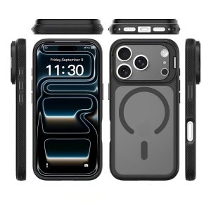 SendaFit Precise-Cutout Camera Stand MagSafe Case for iPhone 18 Pro (Fits iPhone 17 Pro)