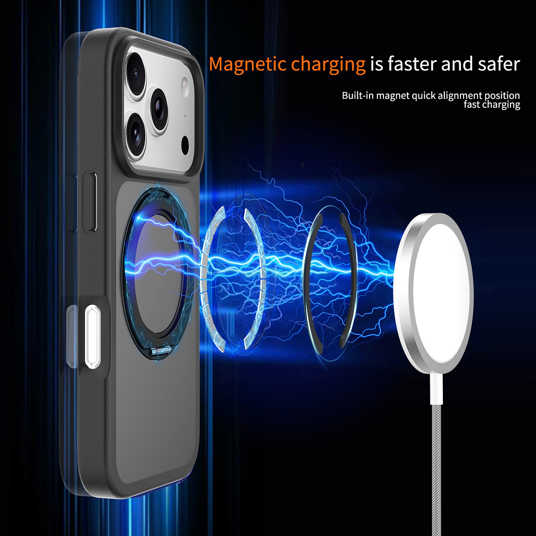 SendaFit Matte Skin-Feel 360° Stand Case for iPhone 18 Pro detail 35