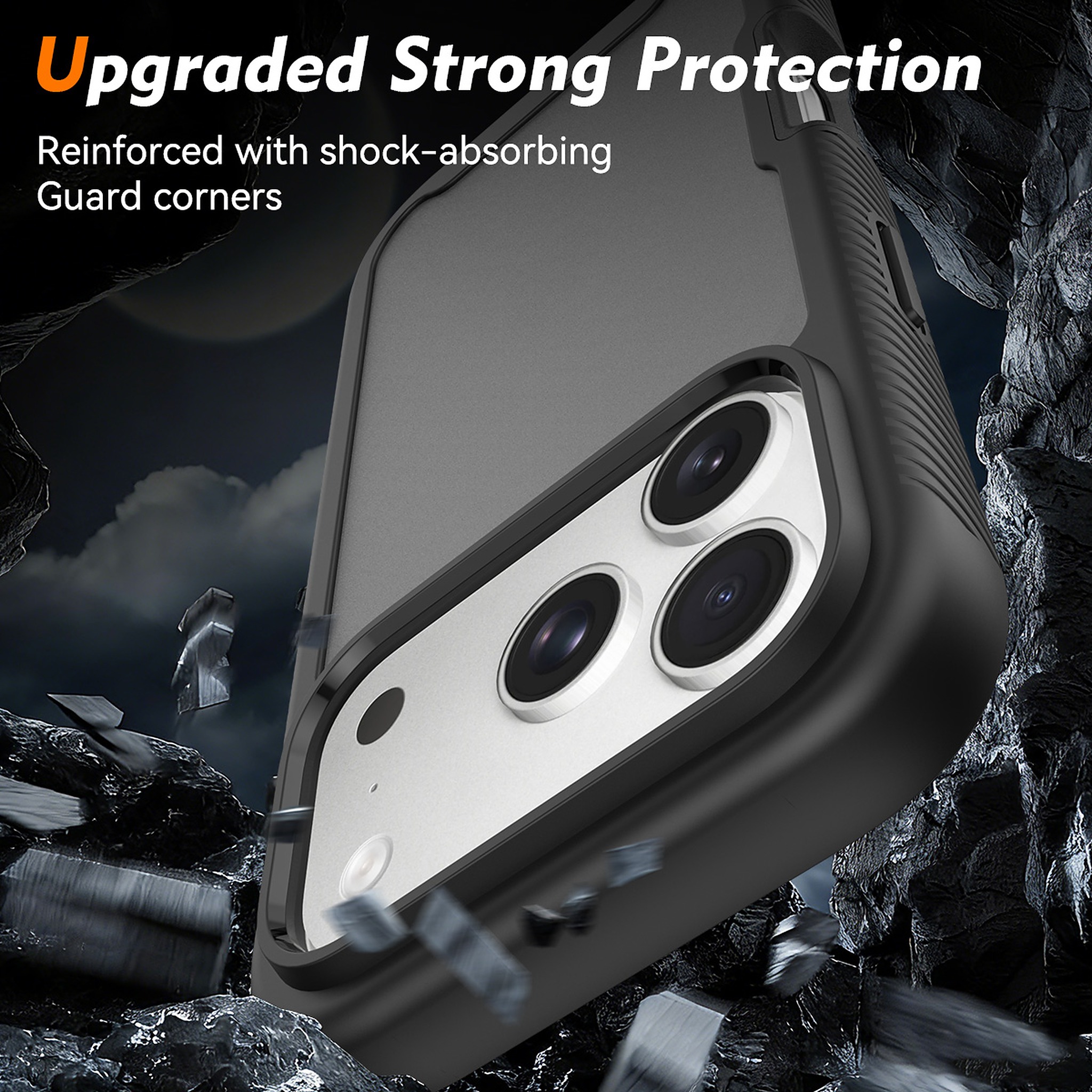 SendaFit Matte Starry Rugged Case for iPhone 17 Pro & 18 Pro detail 21