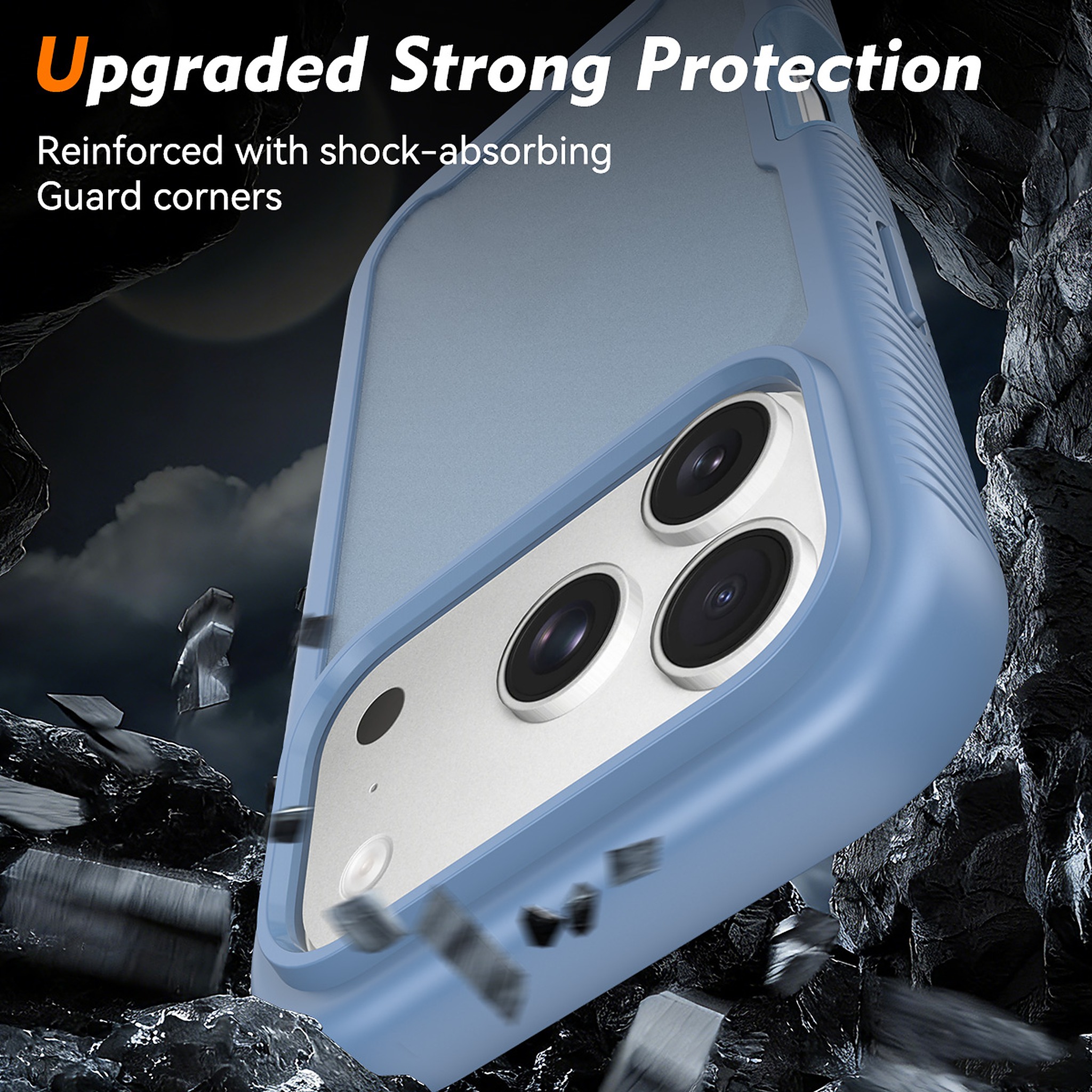SendaFit Matte Starry Rugged Case for iPhone 17 Pro & 18 Pro detail 23