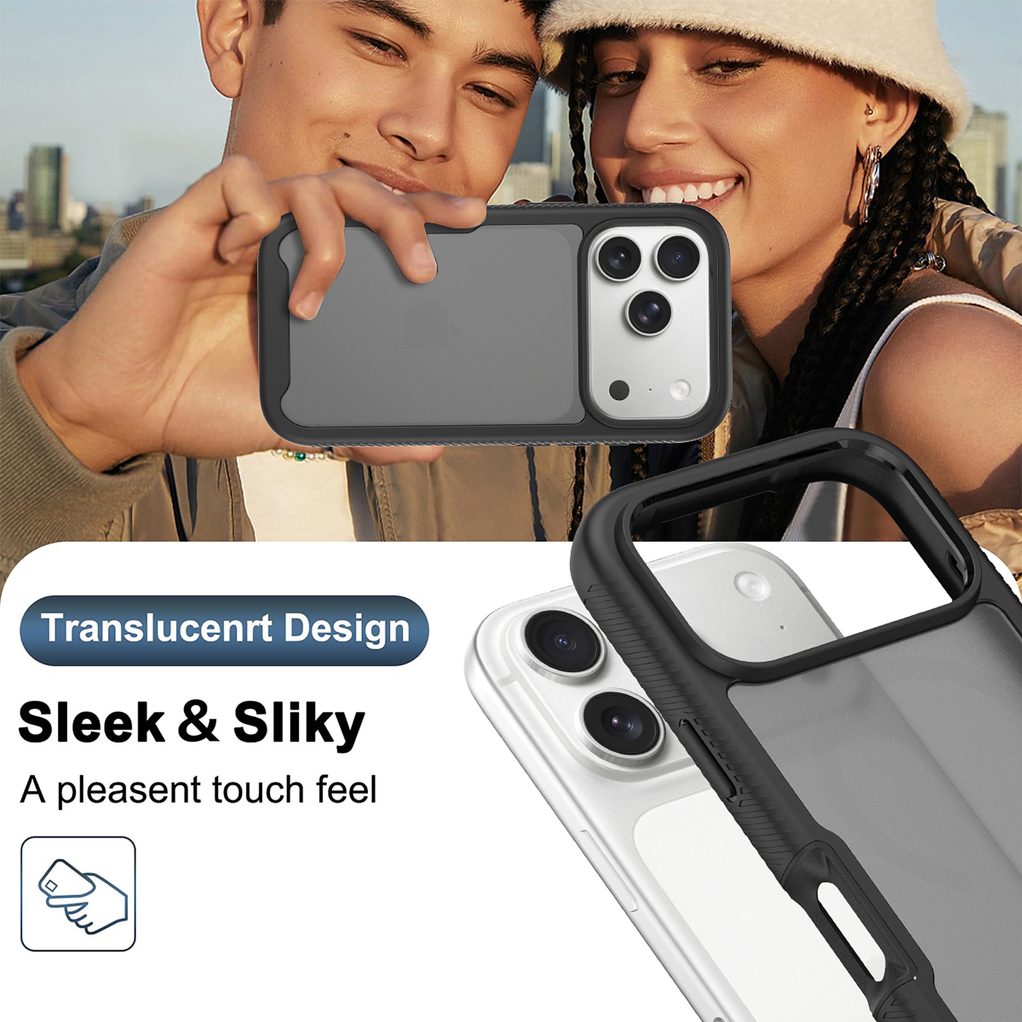 SendaFit Matte Starry Rugged Case for iPhone 17 Pro & 18 Pro detail 31