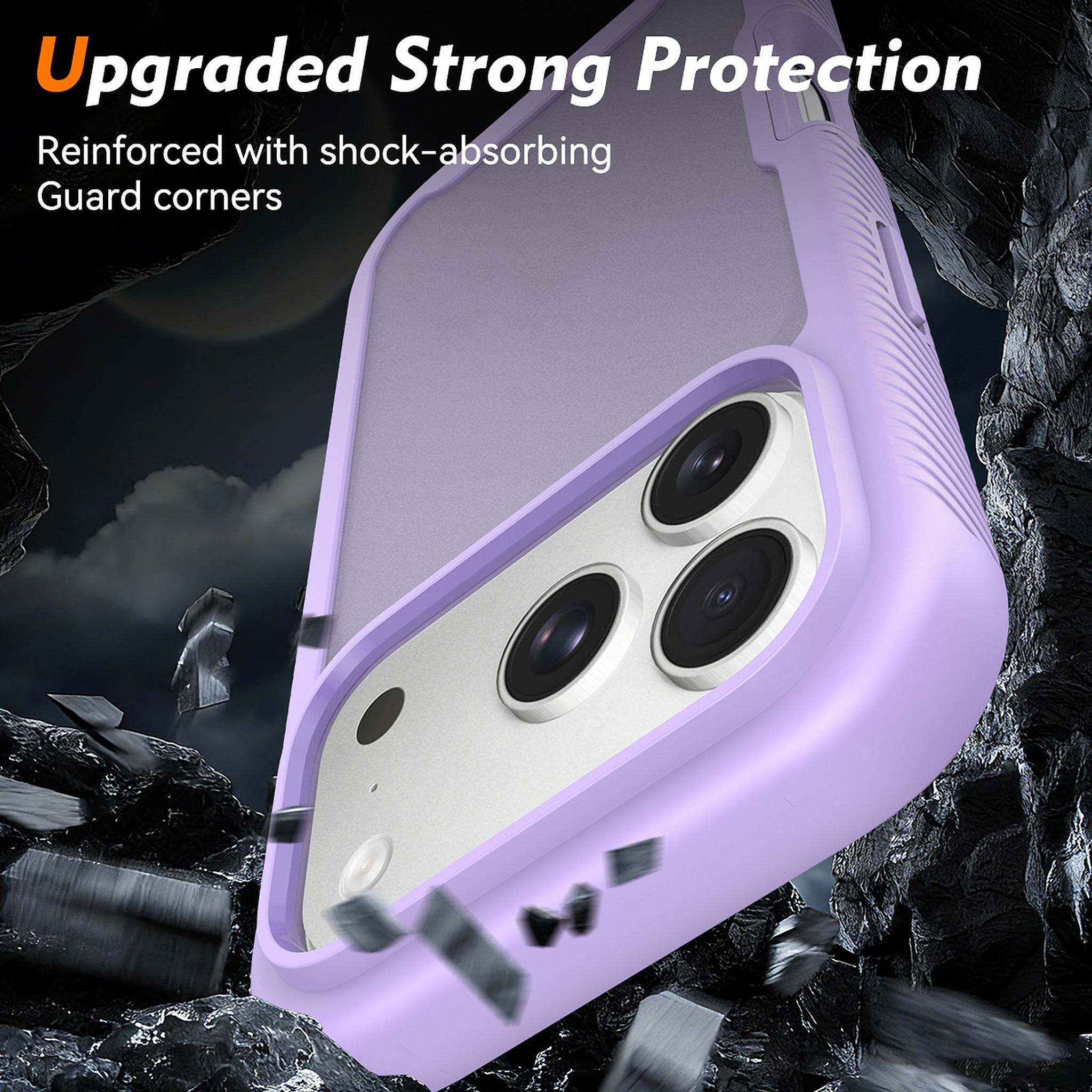 SendaFit Matte Starry Rugged Case for iPhone 17 Pro & 18 Pro detail 9