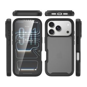 SendaFit Matte Starry Rugged Case for iPhone 18 Pro (Fits iPhone 17 Pro) (with Screen Protector)