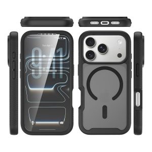 SendaFit Matte Starry Rugged MagSafe Case for iPhone 18 Pro (Fits iPhone 17 Pro) (with Screen Protector)