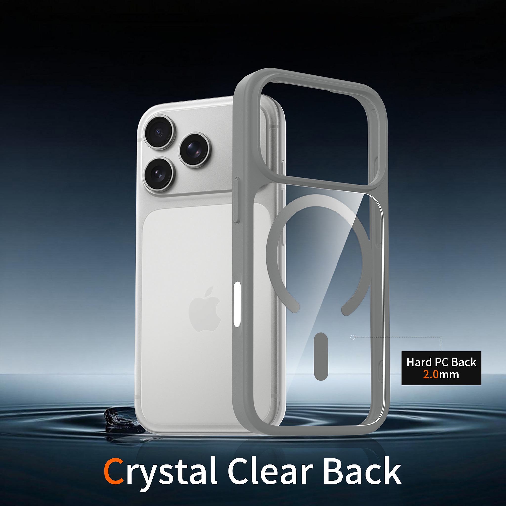 SendaFit Clear Two-in-One Touch Camera-Button MagSafe Case for iPhone 17 Pro & 18 Pro detail 21