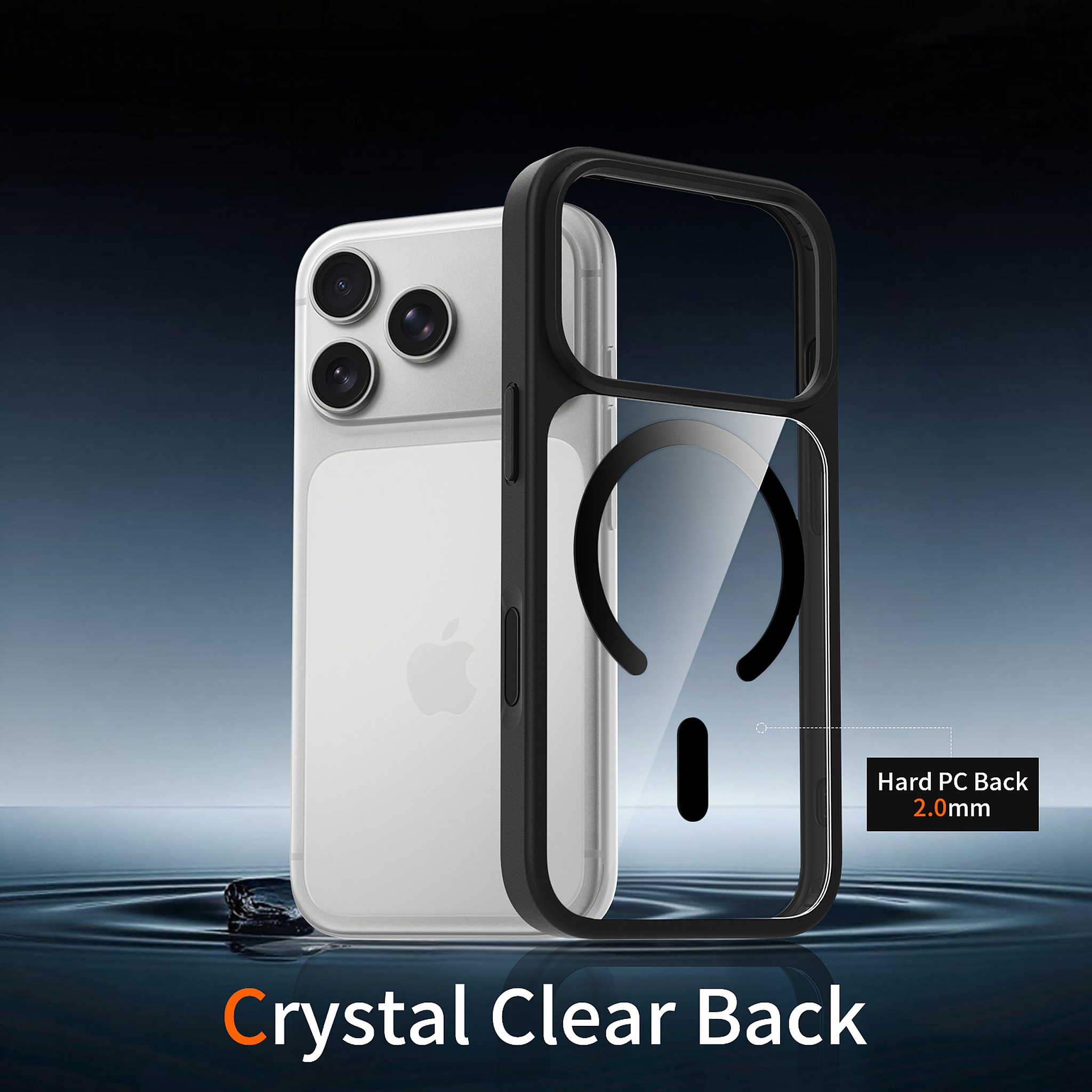 SendaFit Clear Two-in-One Touch Camera-Button MagSafe Case for iPhone 17 Pro & 18 Pro detail 24