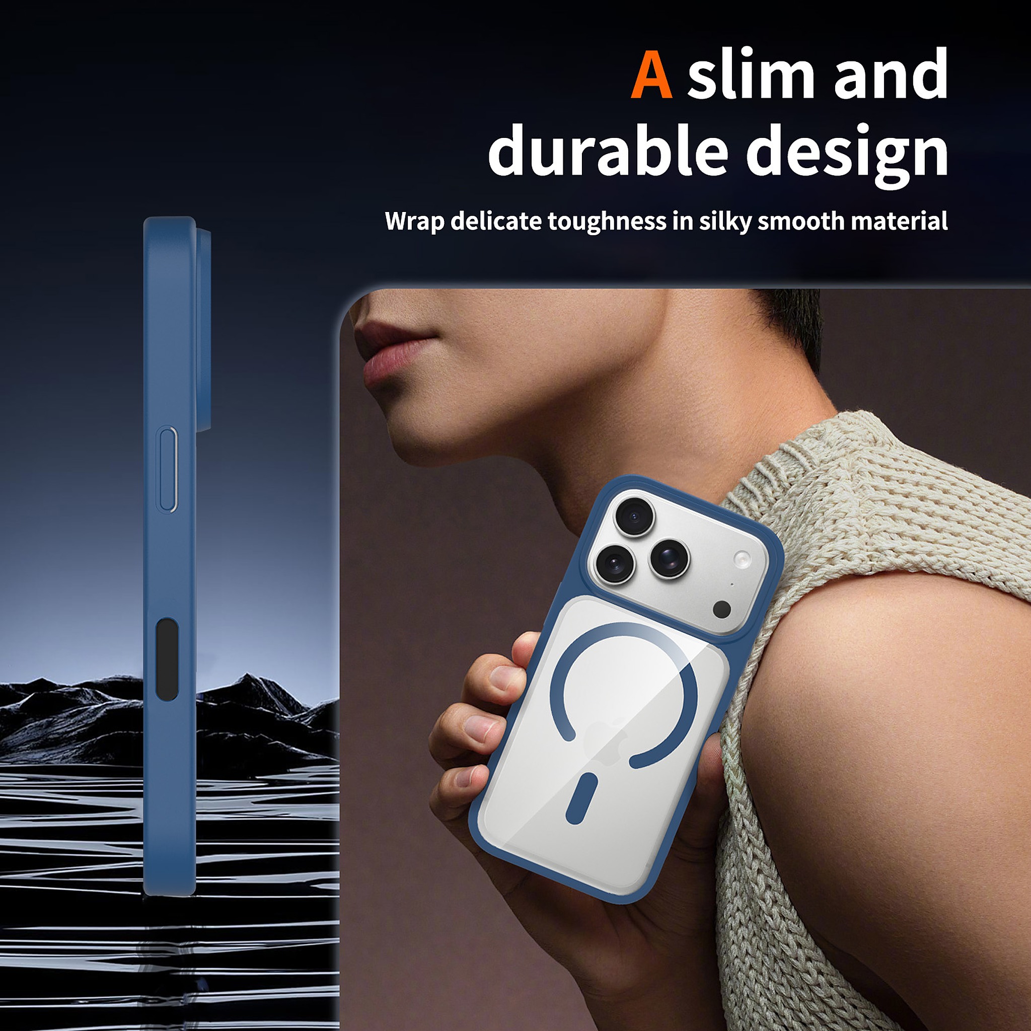 SendaFit Clear Two-in-One Touch Camera-Button MagSafe Case for iPhone 17 Pro & 18 Pro detail 31