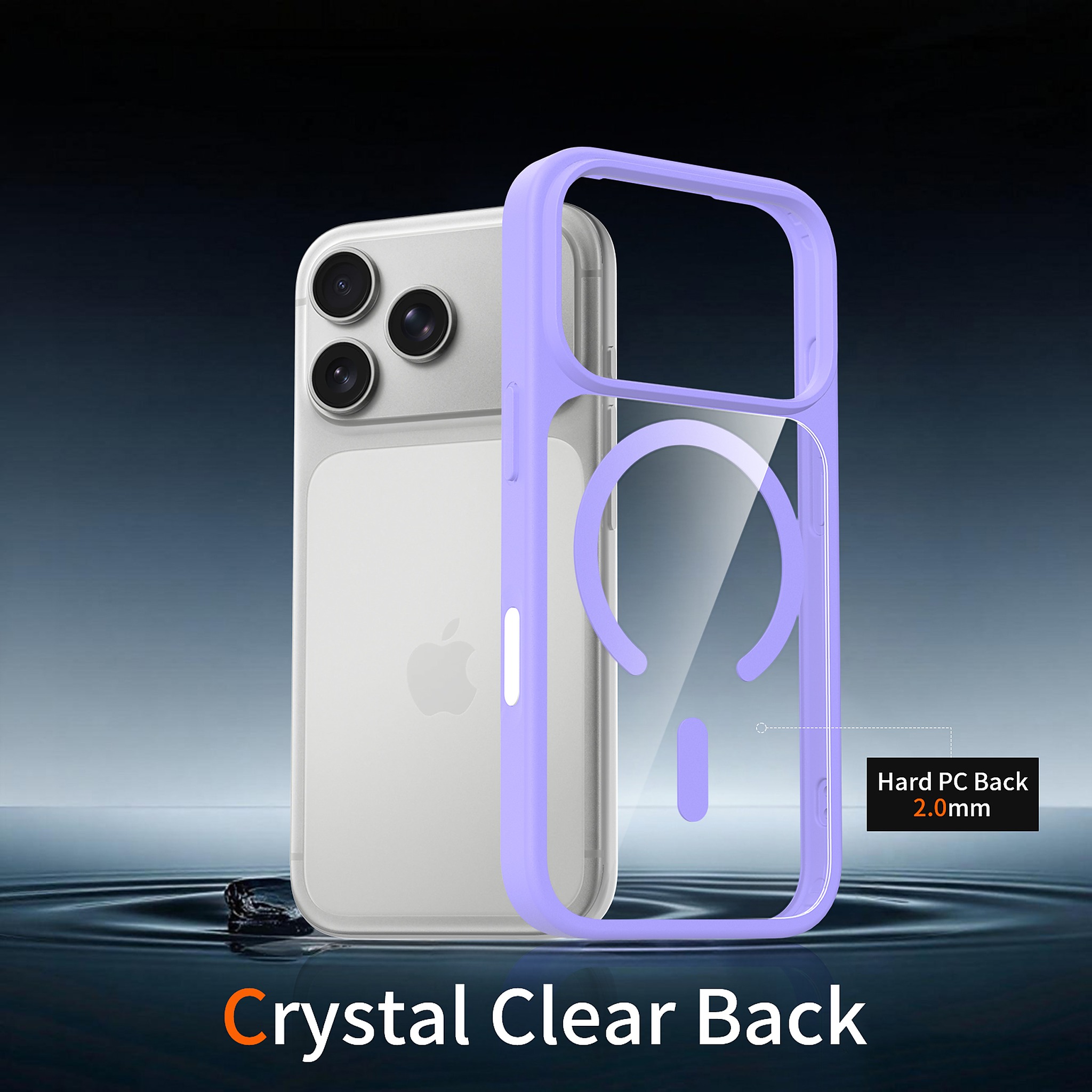 SendaFit Clear Two-in-One Touch Camera-Button MagSafe Case for iPhone 17 Pro & 18 Pro detail 35