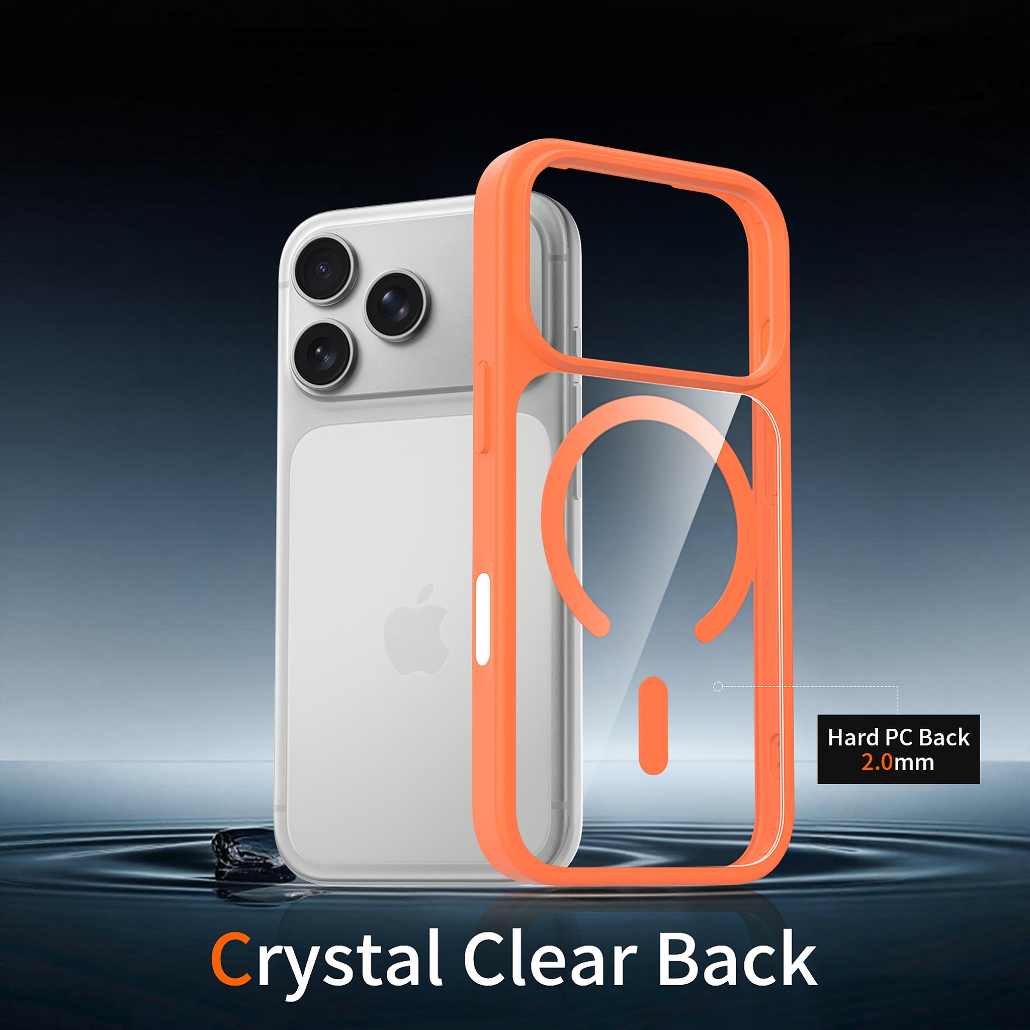 SendaFit Clear Two-in-One Touch Camera-Button MagSafe Case for iPhone 17 Pro & 18 Pro detail 42
