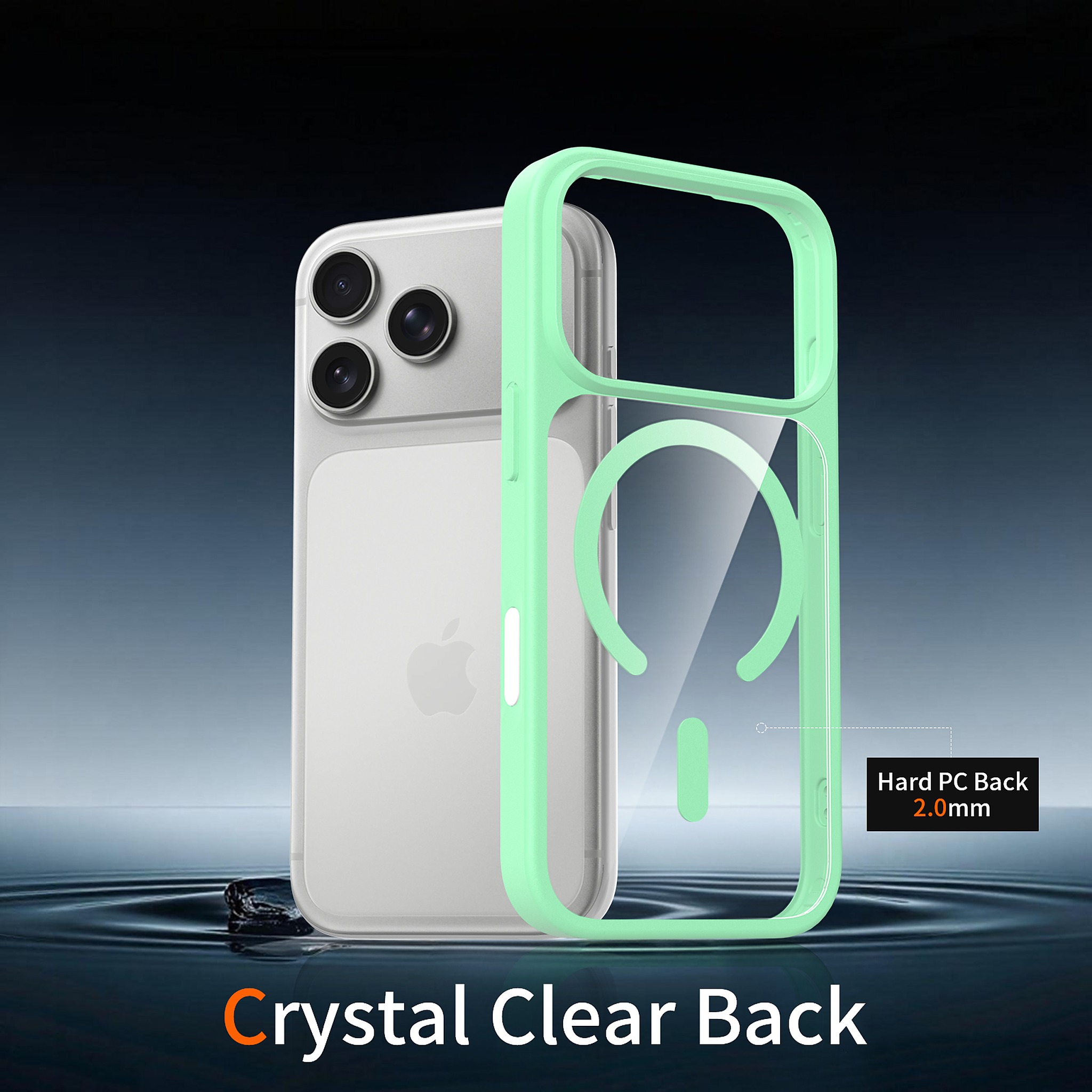 SendaFit Clear Two-in-One Touch Camera-Button MagSafe Case for iPhone 17 Pro & 18 Pro detail 55