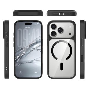 SendaFit Clear Two-in-One Touch Camera-Button MagSafe Case for iPhone 18 Pro (Fits iPhone 17 Pro)