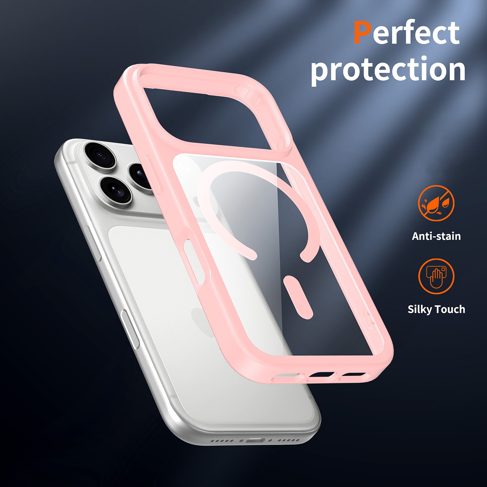 SendaFit Clear Two-in-One MagSafe Case for iPhone 17 Pro & 18 Pro detail 11